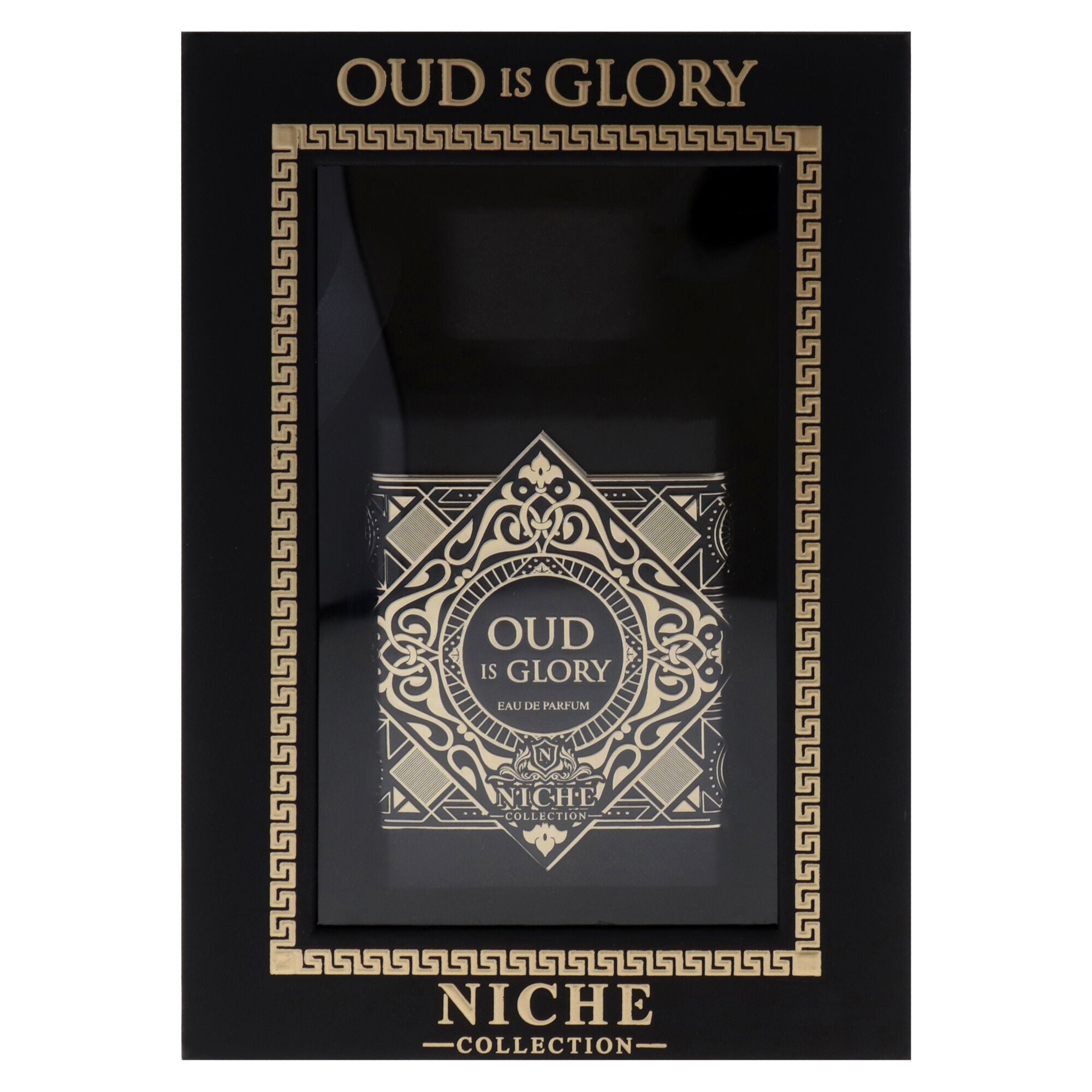 Niche Collection - Oud Is Glory by Khalis for Men - 3.4 oz EDP Spray, Clear, alternate image number 4