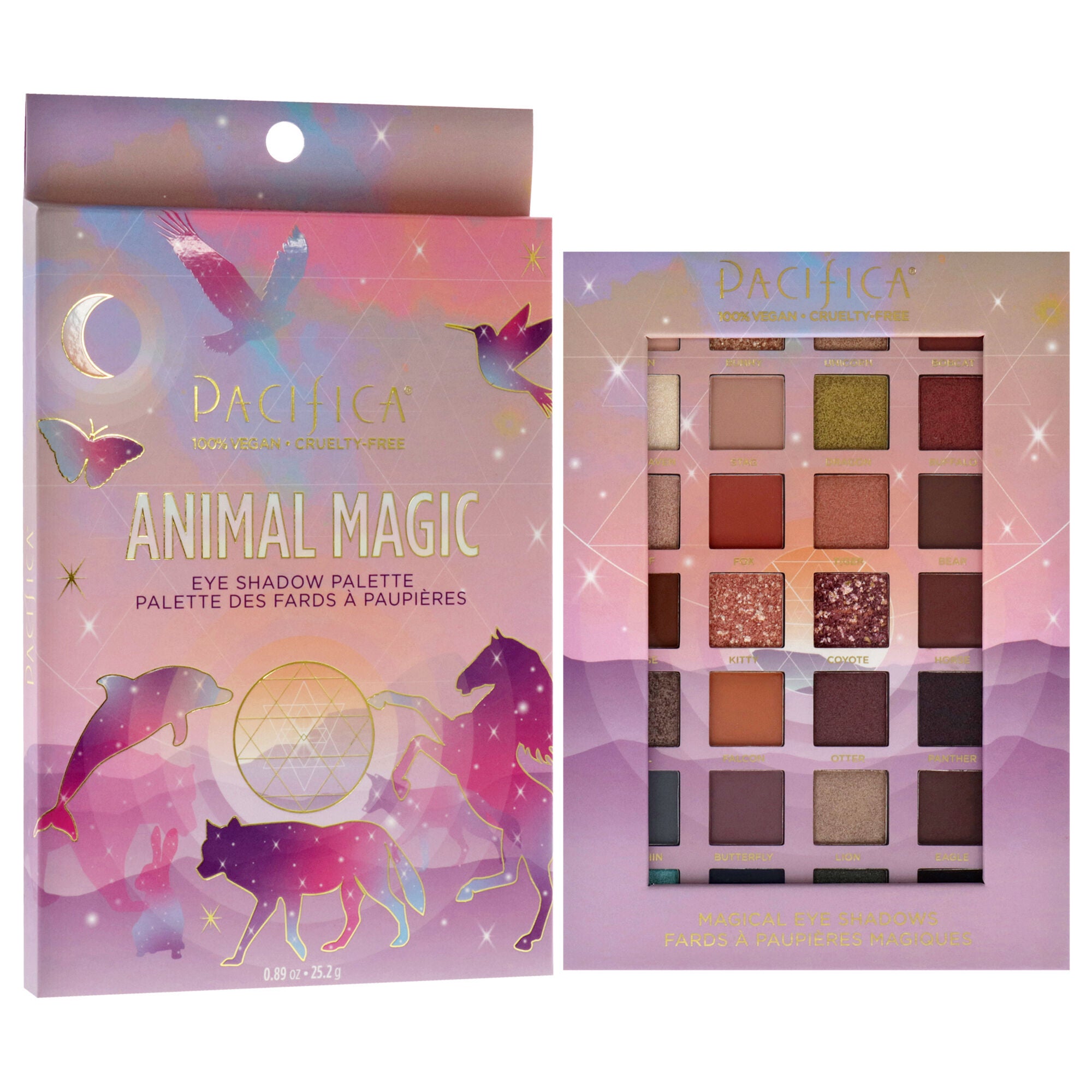 Eyeshadow Palette - Animal Magic by Pacifica for Women - 0.89 oz Eye Shadow, See Description, alternate image number 2