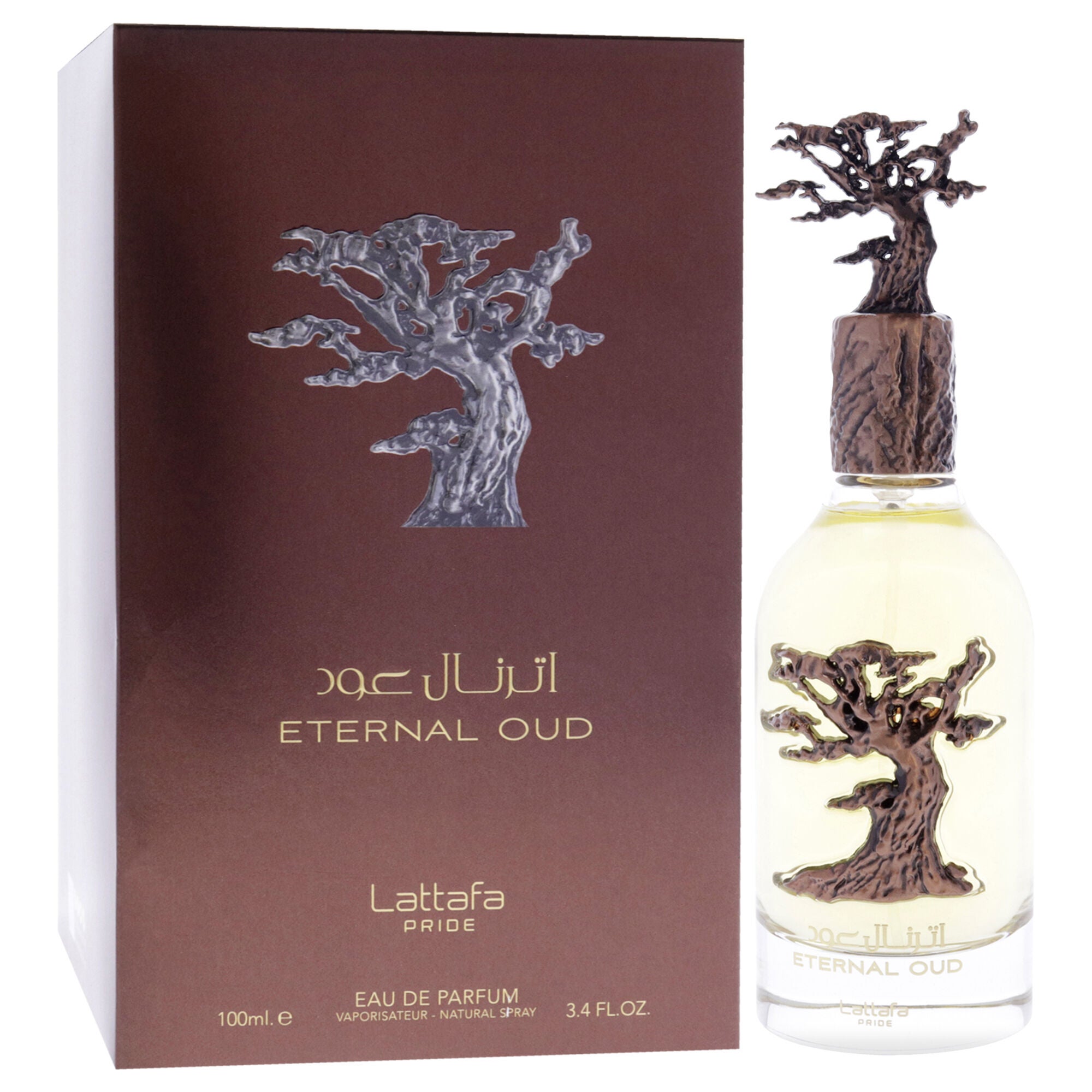 Eternal Oud by Lattafa for Men - 3.4 oz EDP Spray, See Description, alternate image number 1