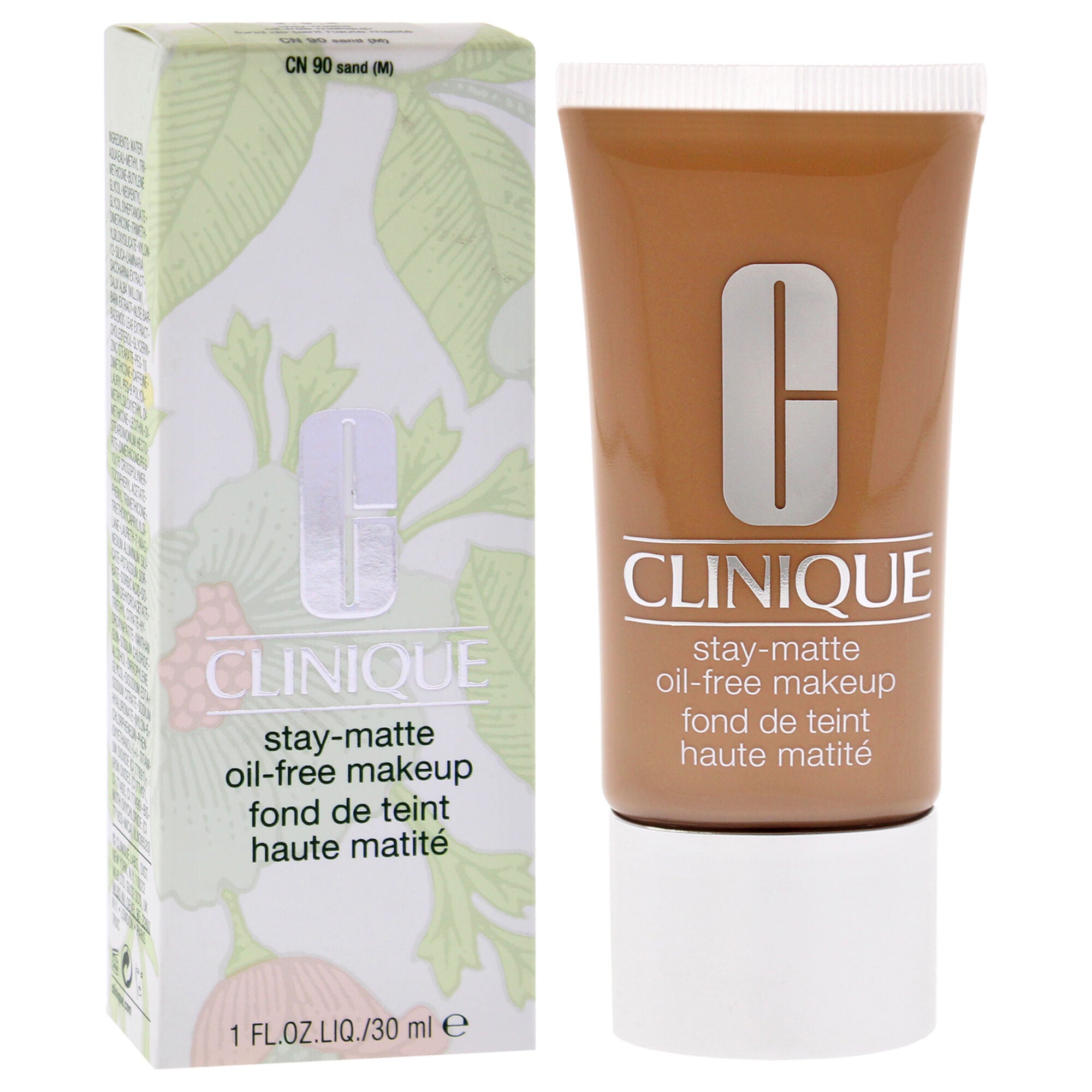 Stay-Matte Oil-Free Makeup - 19 Sand (M-N) - Dry Combination To Oily by Clinique for Women - 1 oz Makeup, See Description, alternate image number 2