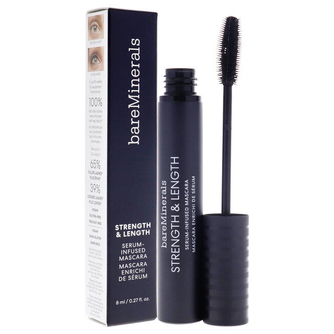 Strength and Length Serum-Infused Mascara by bareMinerals for Women - 0.27 oz Mascara, NA, alternate image number null