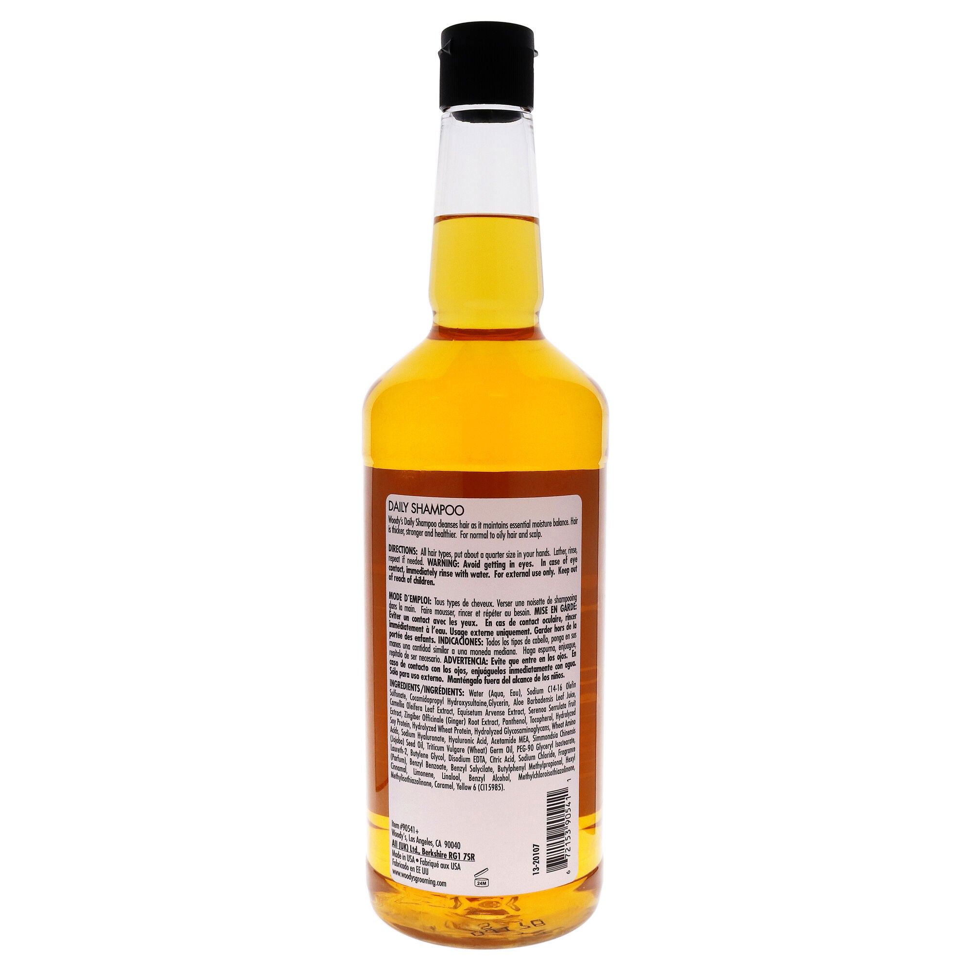 Daily Shampoo by Woodys for Men - 32 oz Shampoo, See Description, alternate image number 1