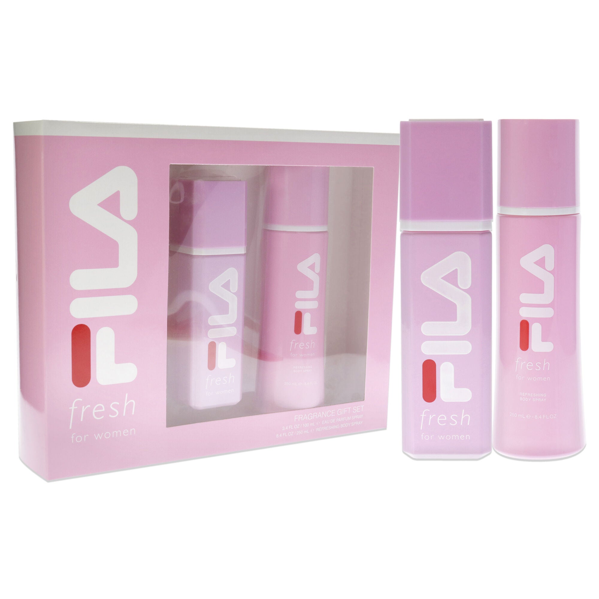 Fila Fresh by Fila for Women - 2 Pc Gift Set 3.4oz EDP Spray, 8.4oz Body Spray, See Description, alternate image number 2