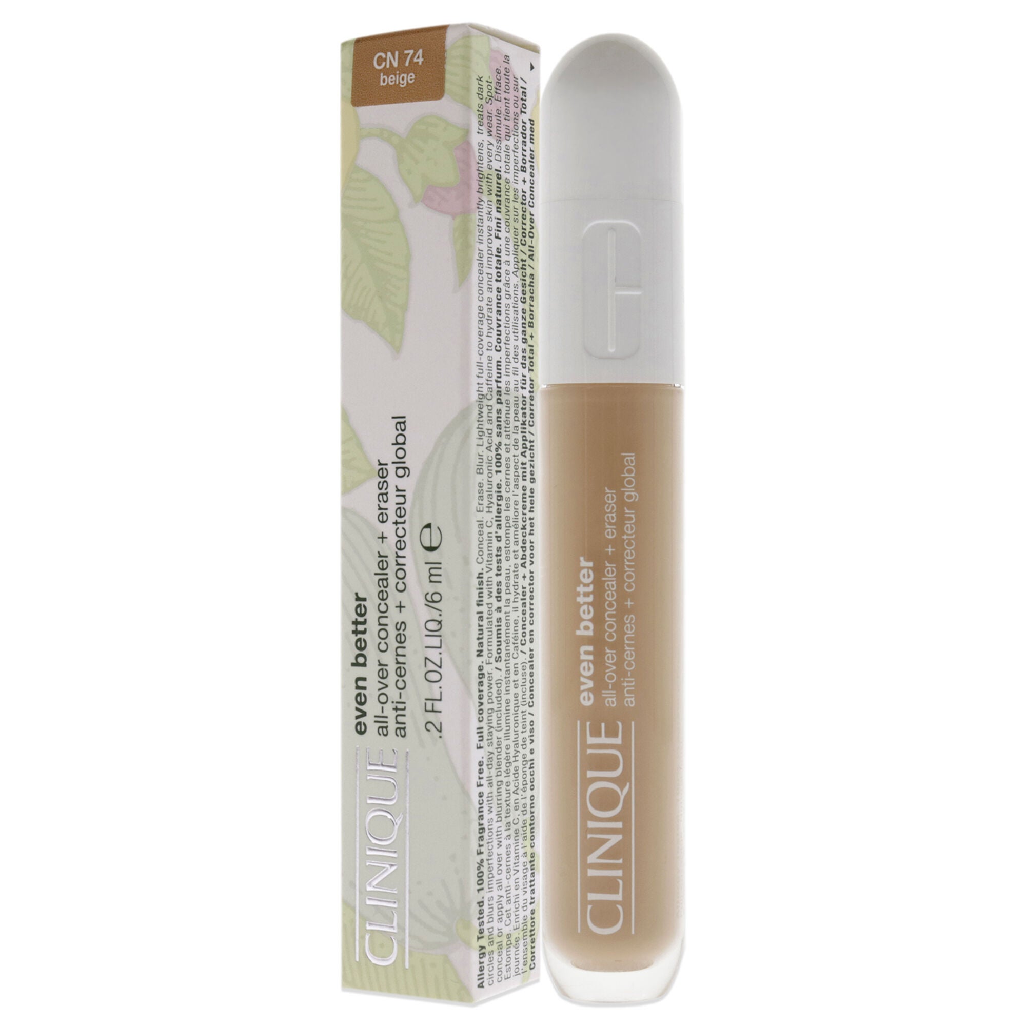 Even Better All-Over Concealer Plus Eraser - CN 74 Beige by Clinique for Women - 0.2 oz Concealer, See Description, alternate image number 3