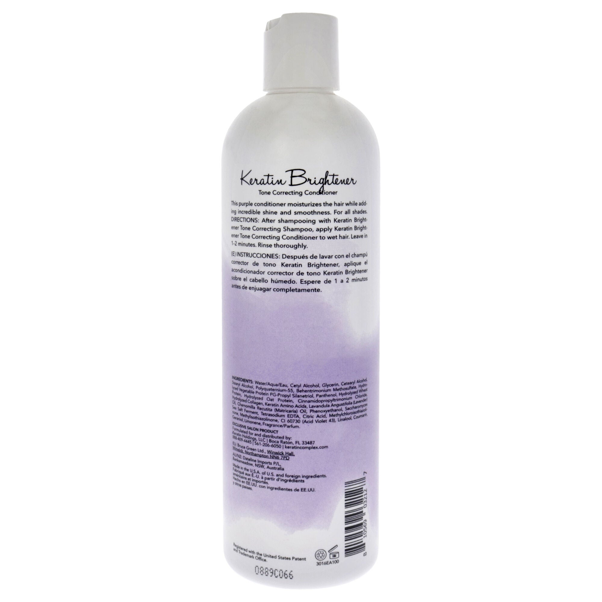 Keratin Brightener Conditioner by Keratin Perfect for Unisex - 12 oz Conditioner, , alternate image number 3