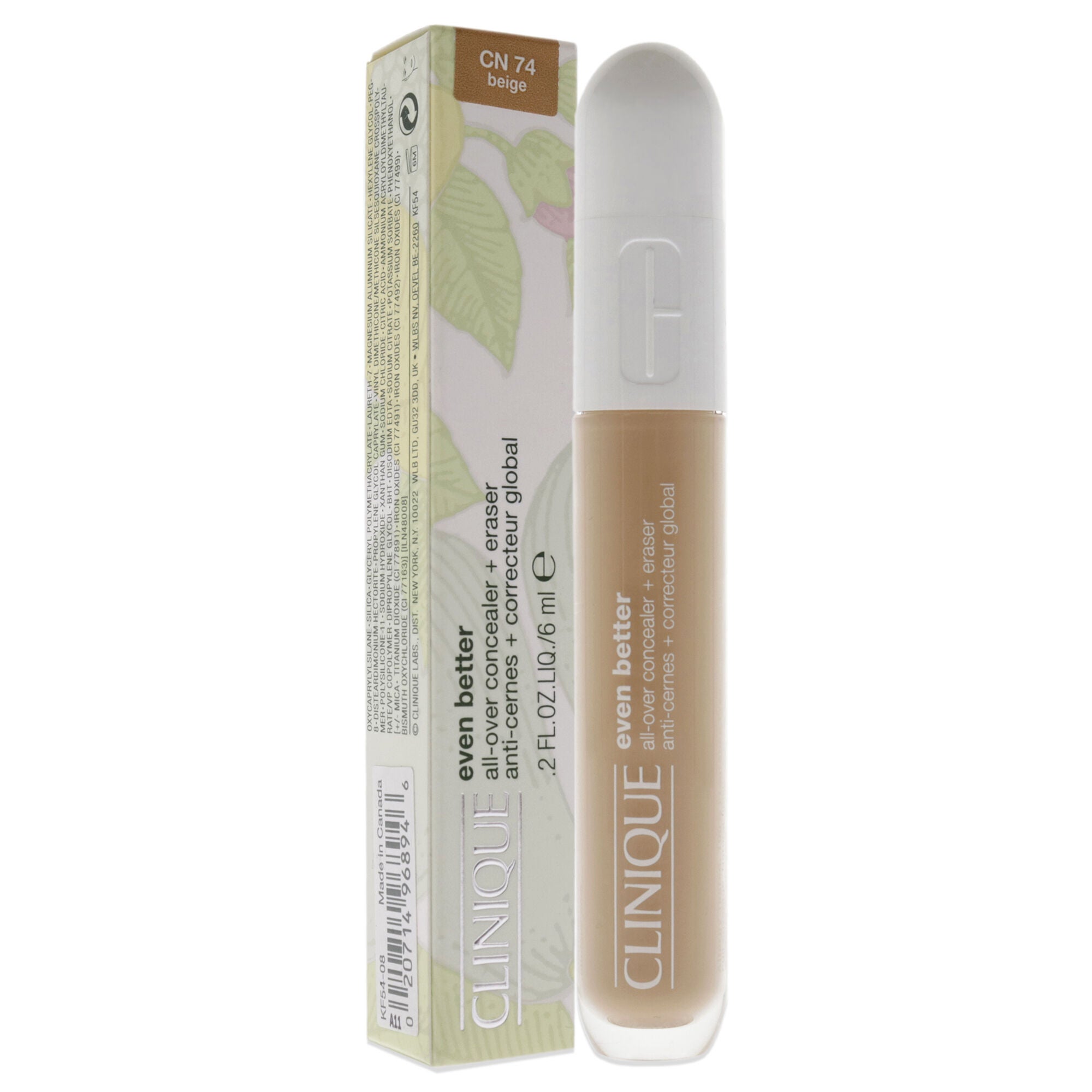 Even Better All-Over Concealer Plus Eraser - CN 74 Beige by Clinique for Women - 0.2 oz Concealer, See Description, alternate image number 2