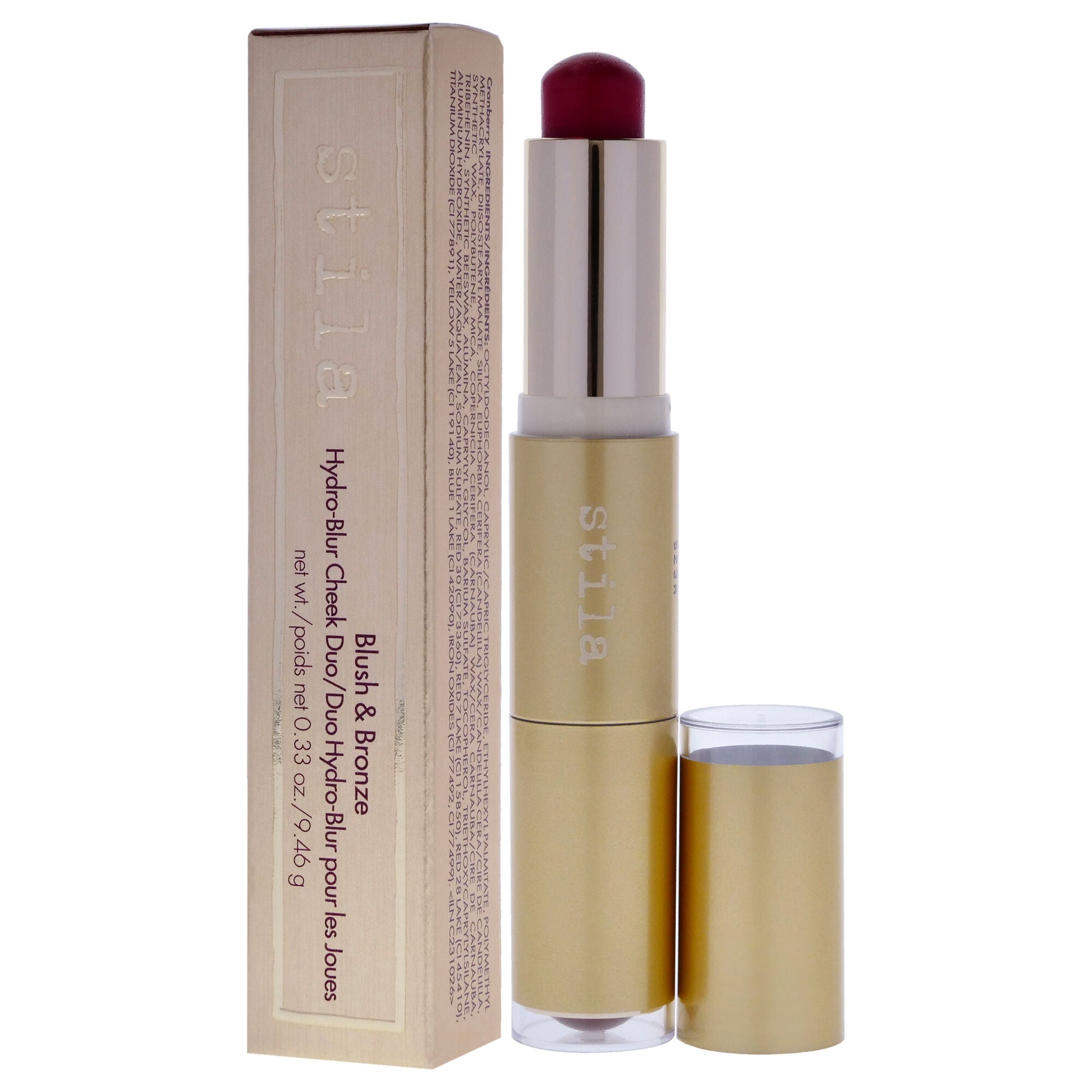 Blush and Bronze Hydro Blur Cheek Duo - Cranberry and Mahogany by Stila for Women - 0.33 oz Makeup, See Description, alternate image number 3