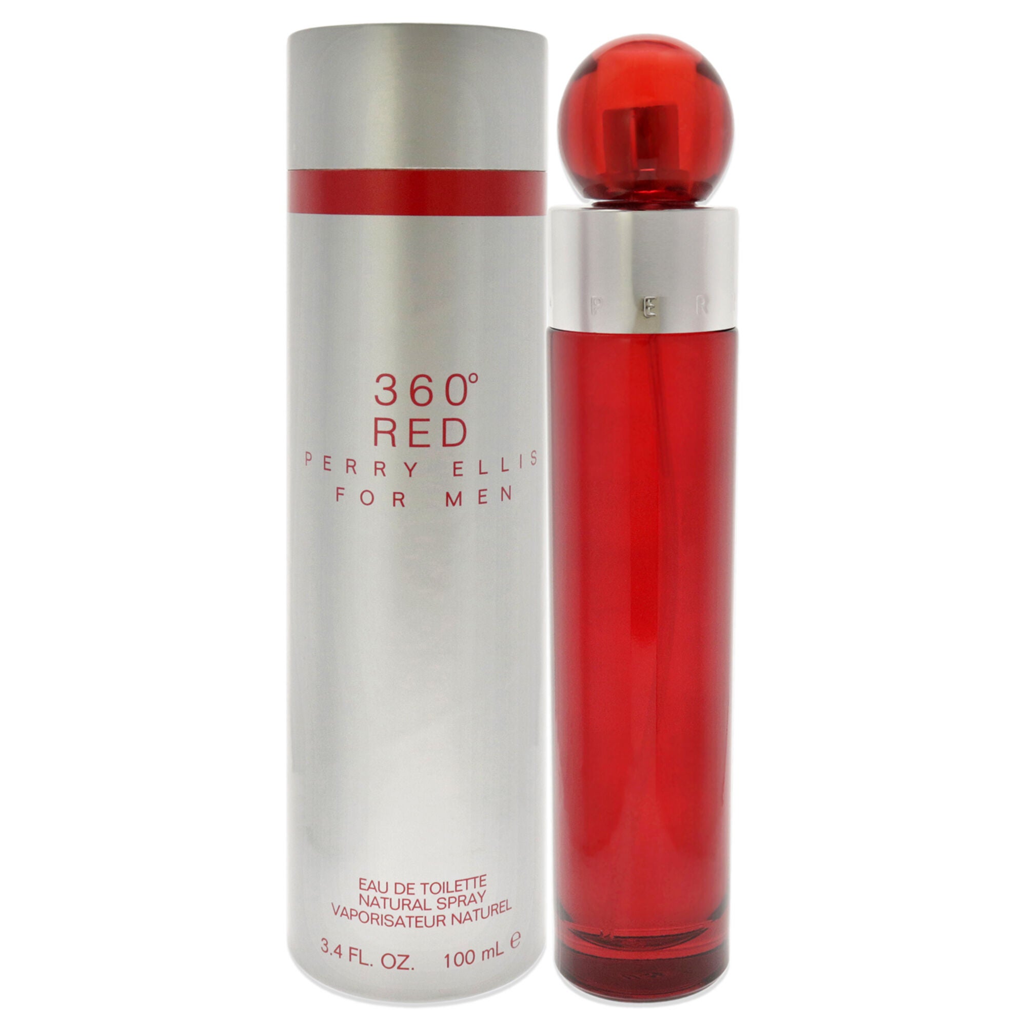 360 Red by Perry Ellis for Men - 3.4 oz EDT Spray, See Description, hi-res image number 0