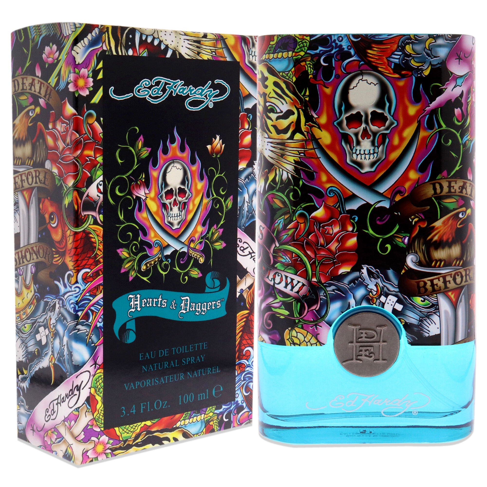 Ed Hardy Hearts and Daggers by Christian Audigier for Men - 3.4 oz EDT Spray, , alternate image number 7