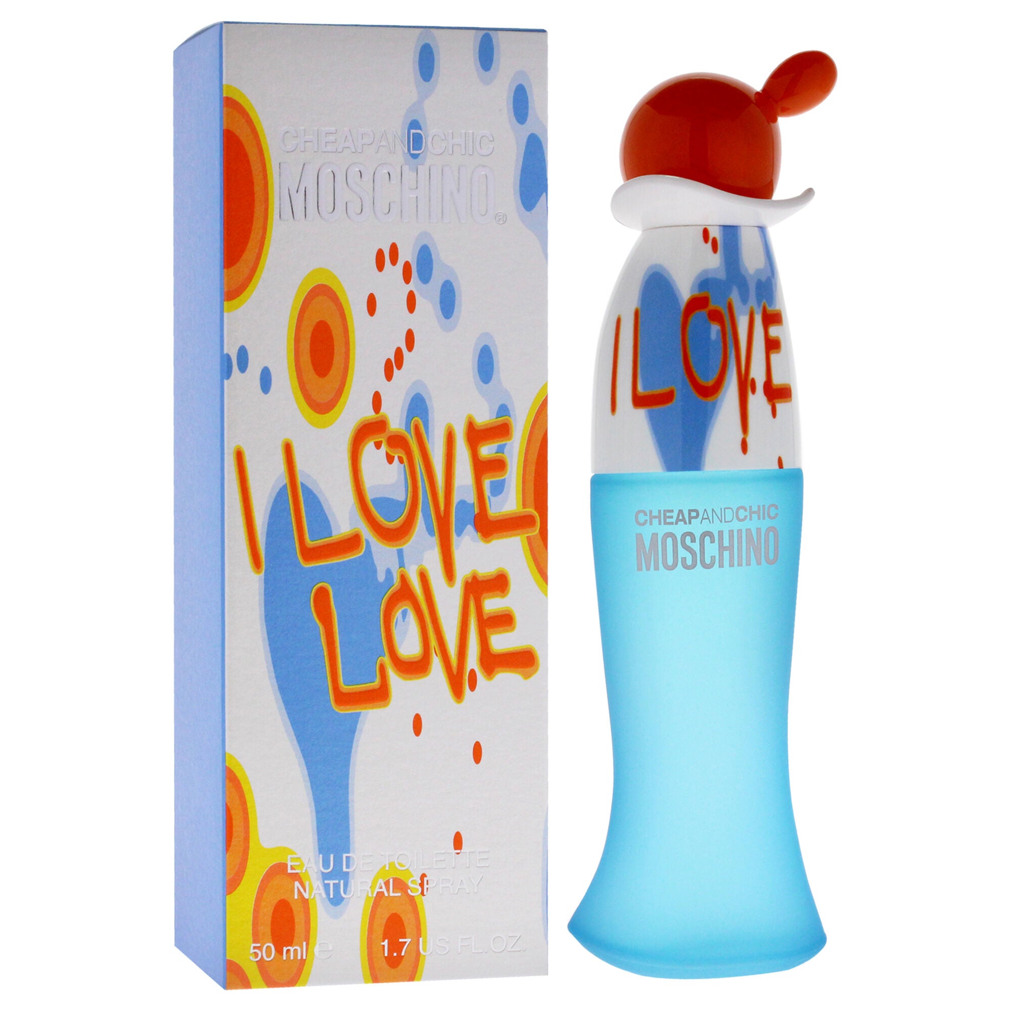 I Love Love Cheap and Chic by Moschino for Women - 1.7 oz EDT Spray, See Description, alternate image number 2