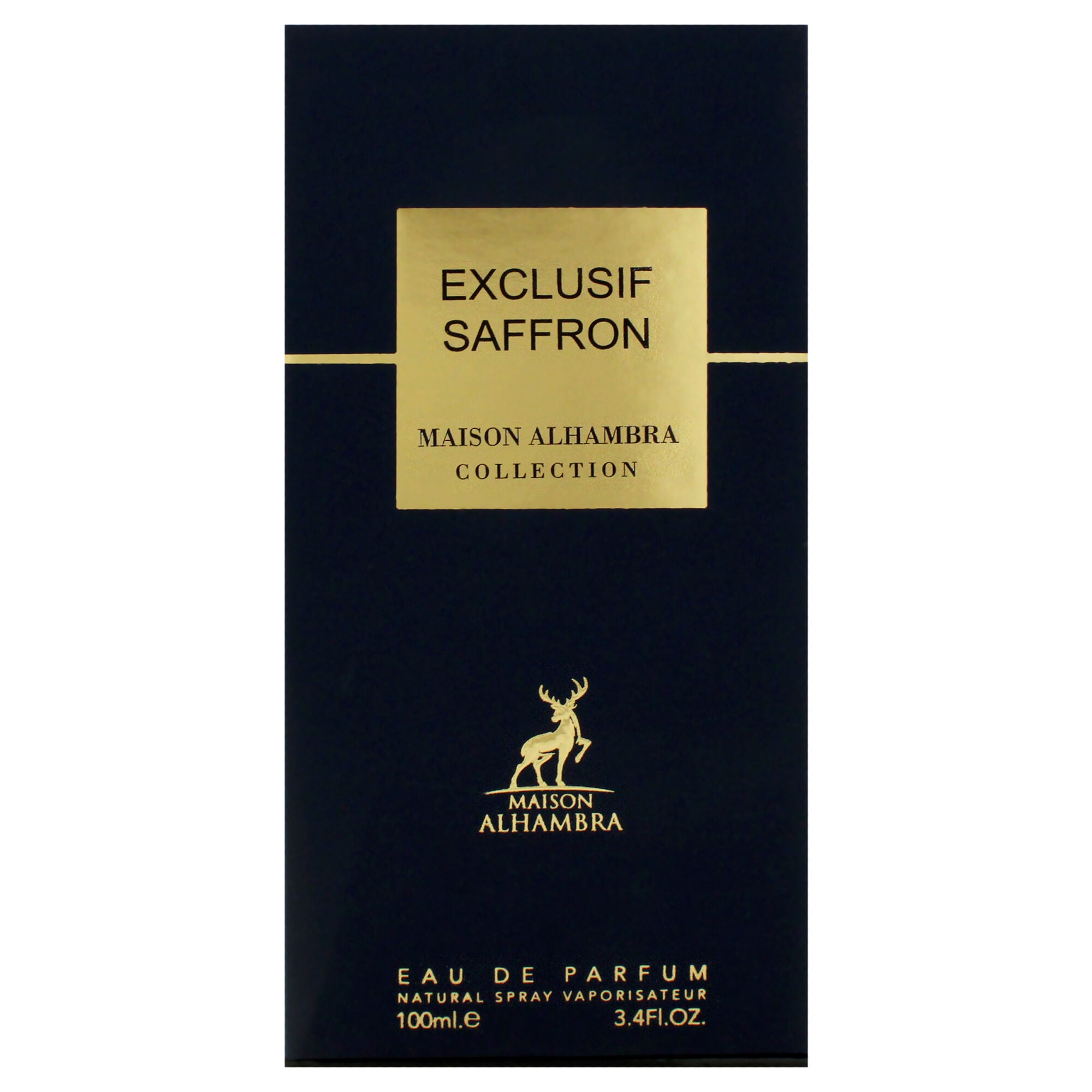 Exculsif - Saffron by Maison Alhambra for Unisex - 3.4 oz EDP Spray, Clear, alternate image number 4