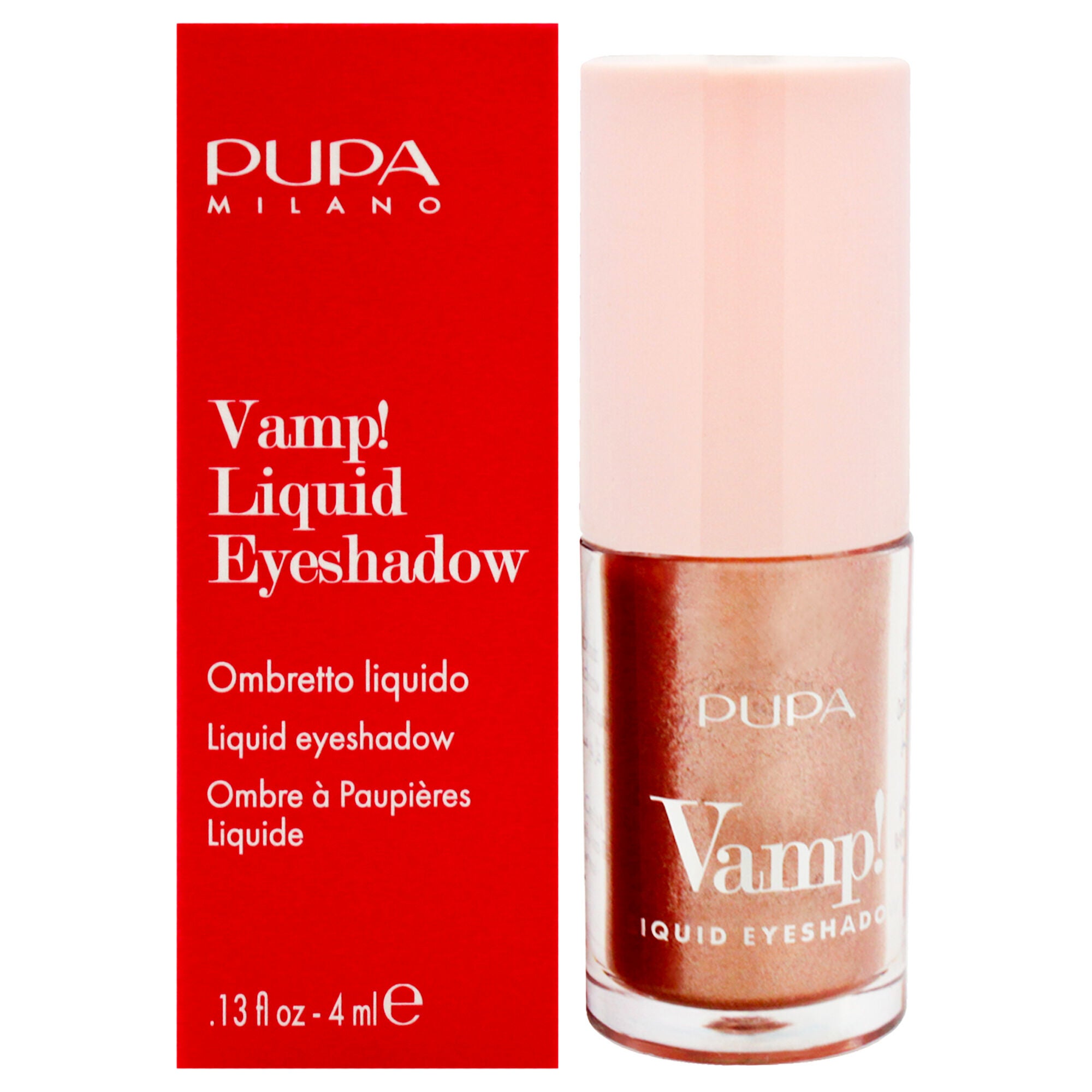 Vamp! Liquid Eyeshadow - 005 Champagne by Pupa Milano for Women - 0.13 oz Eye Shadow, See Description, hi-res image number 0