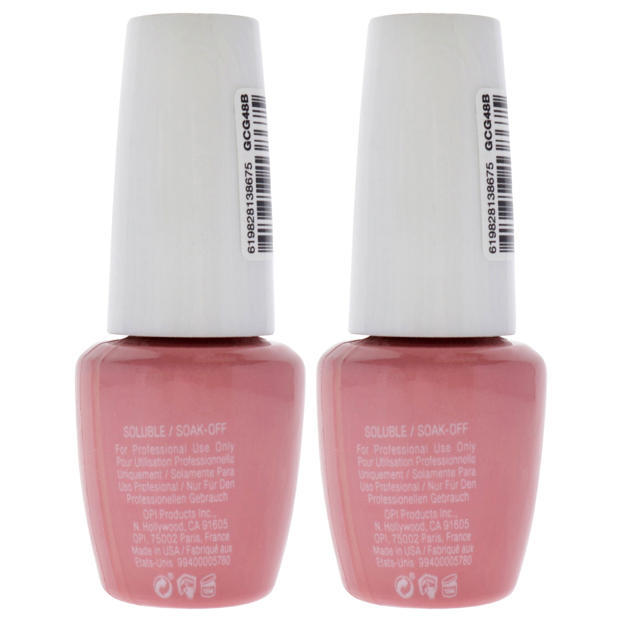 GelColor - GC G48B Pink Ladies Rule The School by OPI for Women - 0.25 oz Nail Polish - Pack of 2, Pink, alternate image number 1