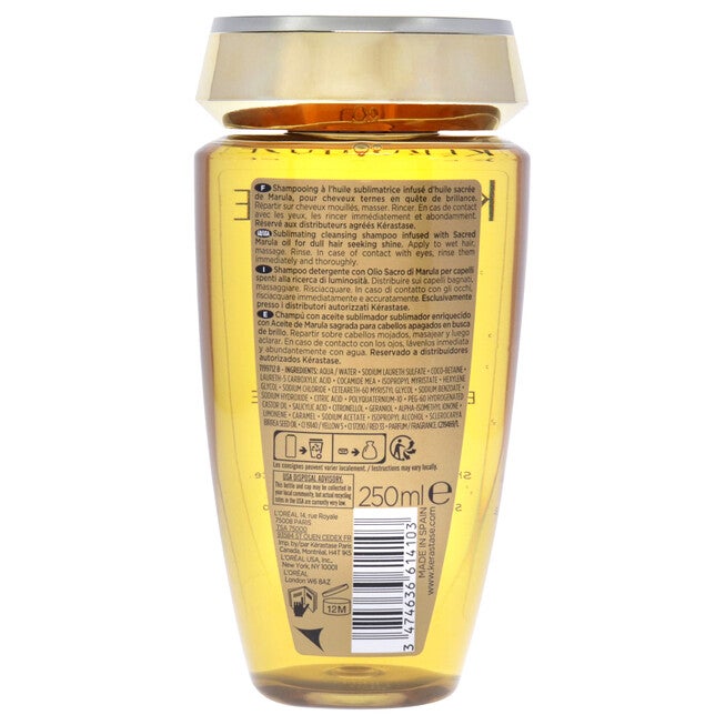 Elixir Ultime Le Bain Shampoo by Kerastase for Unisex - 8.5 oz Shampoo, , alternate image number 4