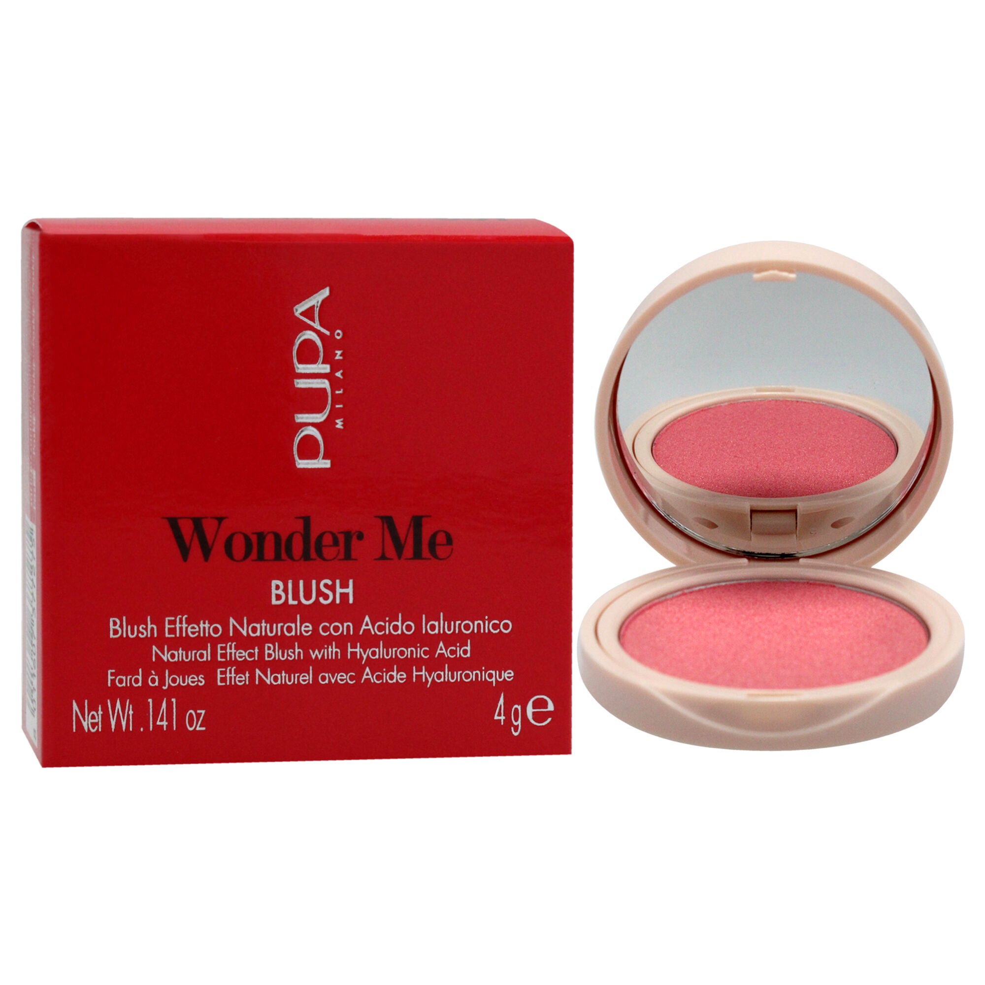 Wonder Me Blush - 001 by Pupa Milano for Women - 0.141 oz Blush, See Description, alternate image number 1