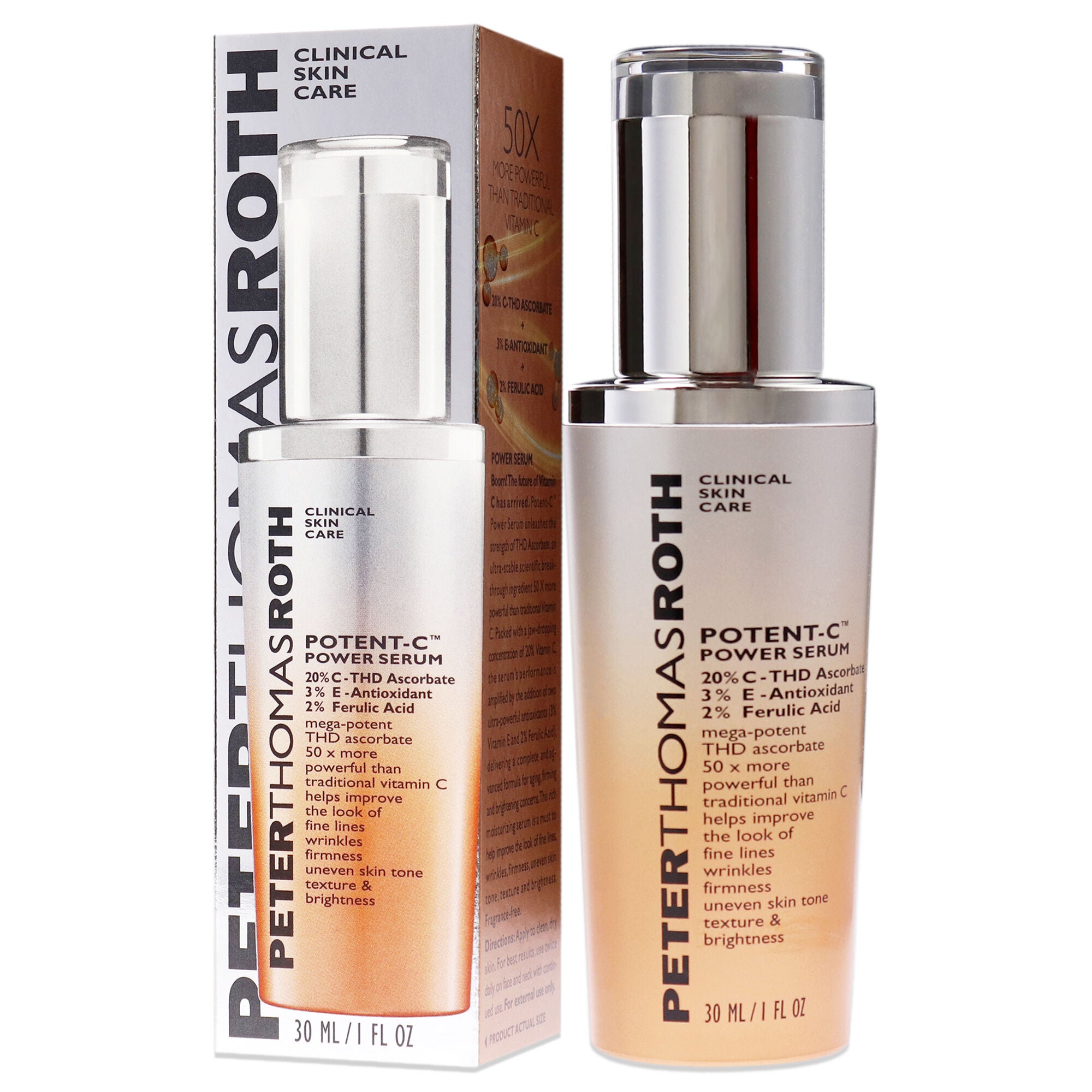 Potent-C Power Serum by Peter Thomas Roth for Unisex - 1 oz Serum, See Description, alternate image number 3