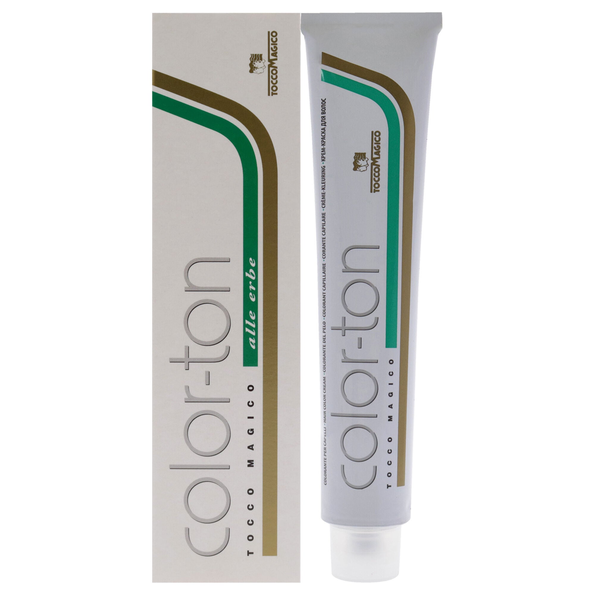 Color-Ton Permanent Hair Color - 4RS-4.65 Dark Mahogany by Tocco Magico for Unisex - 3.38 oz Hair Color, See Description, hi-res image number 0