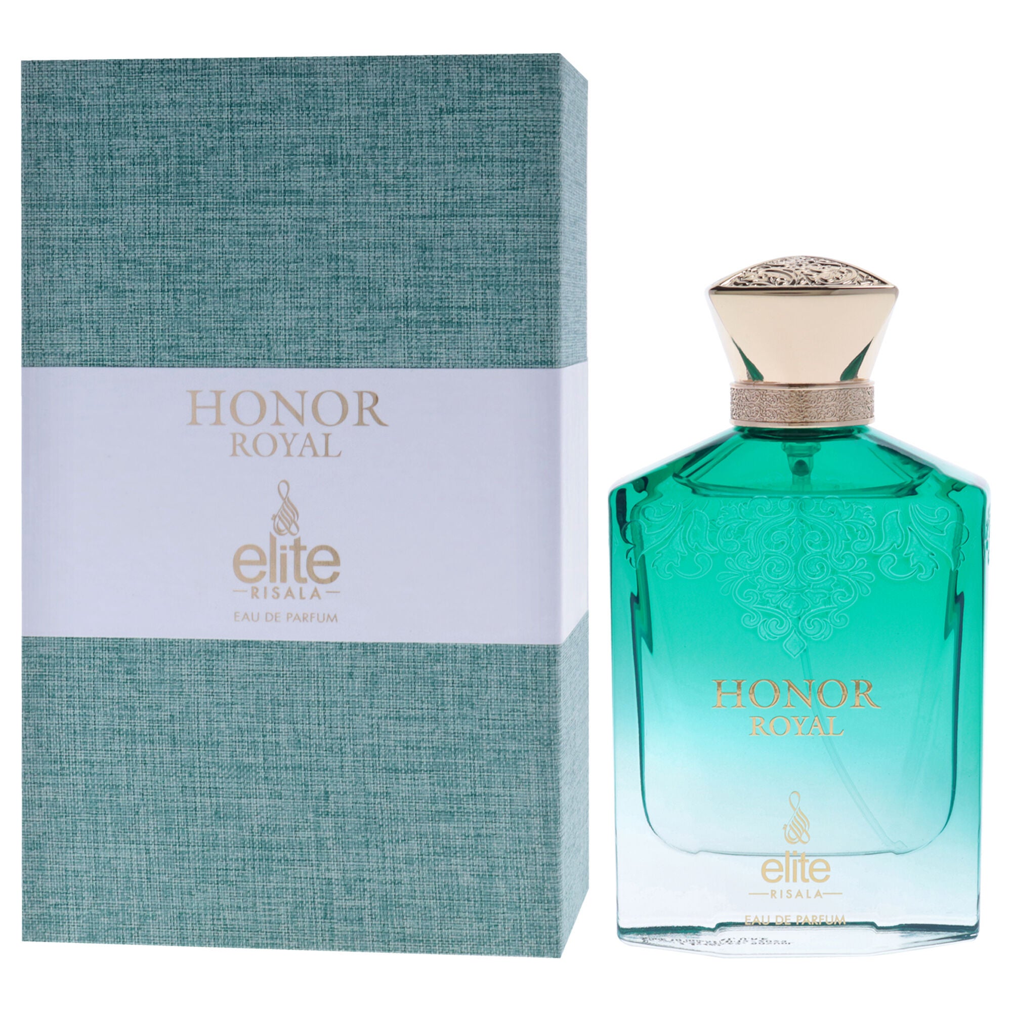 Elite - Honor Royal by Risala for Unisex - 3.4 oz EDP Spray, Clear, alternate image number 3