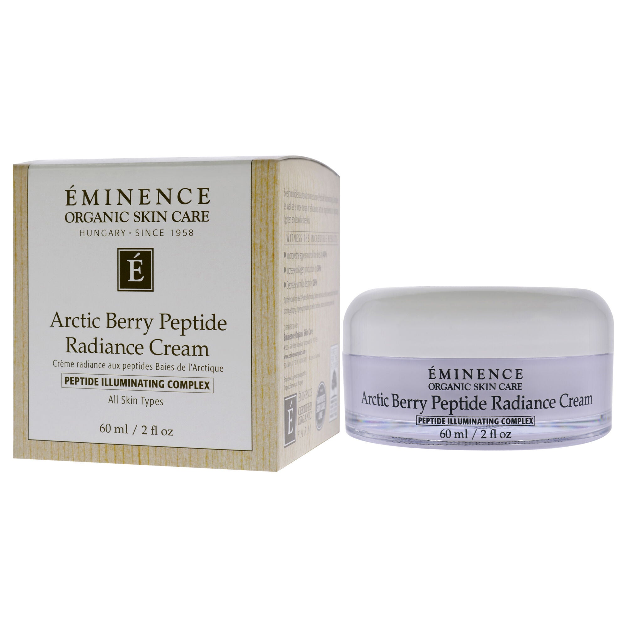 Arctic Berry Peptide Radiance Cream by Eminence for Unisex - 2 oz Cream, , alternate image number 7