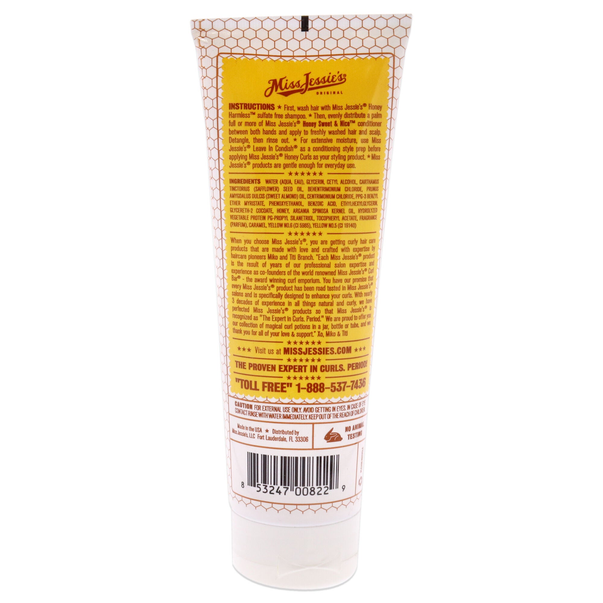 Honey Sweet and Nice by Miss Jessies for Unisex - 8.5 oz Conditioner, See Description, alternate image number 1