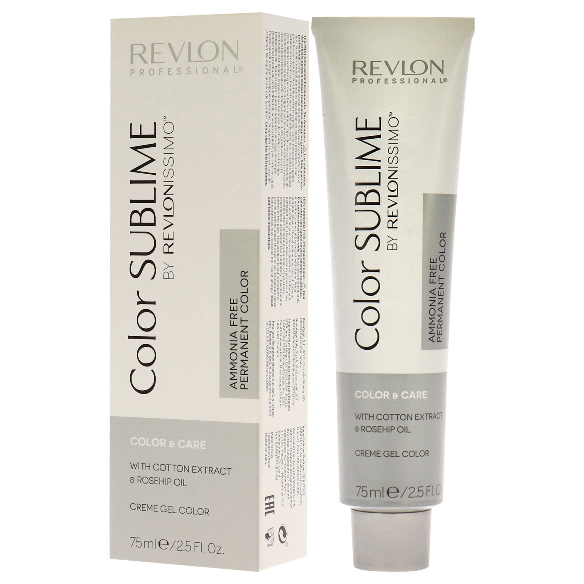 Revlonissimo Color Sublime - 6.24 Dark Iridescent Copper Blonde by Revlon for Unisex - 2.5 oz Hair Color, See Description, alternate image number 2