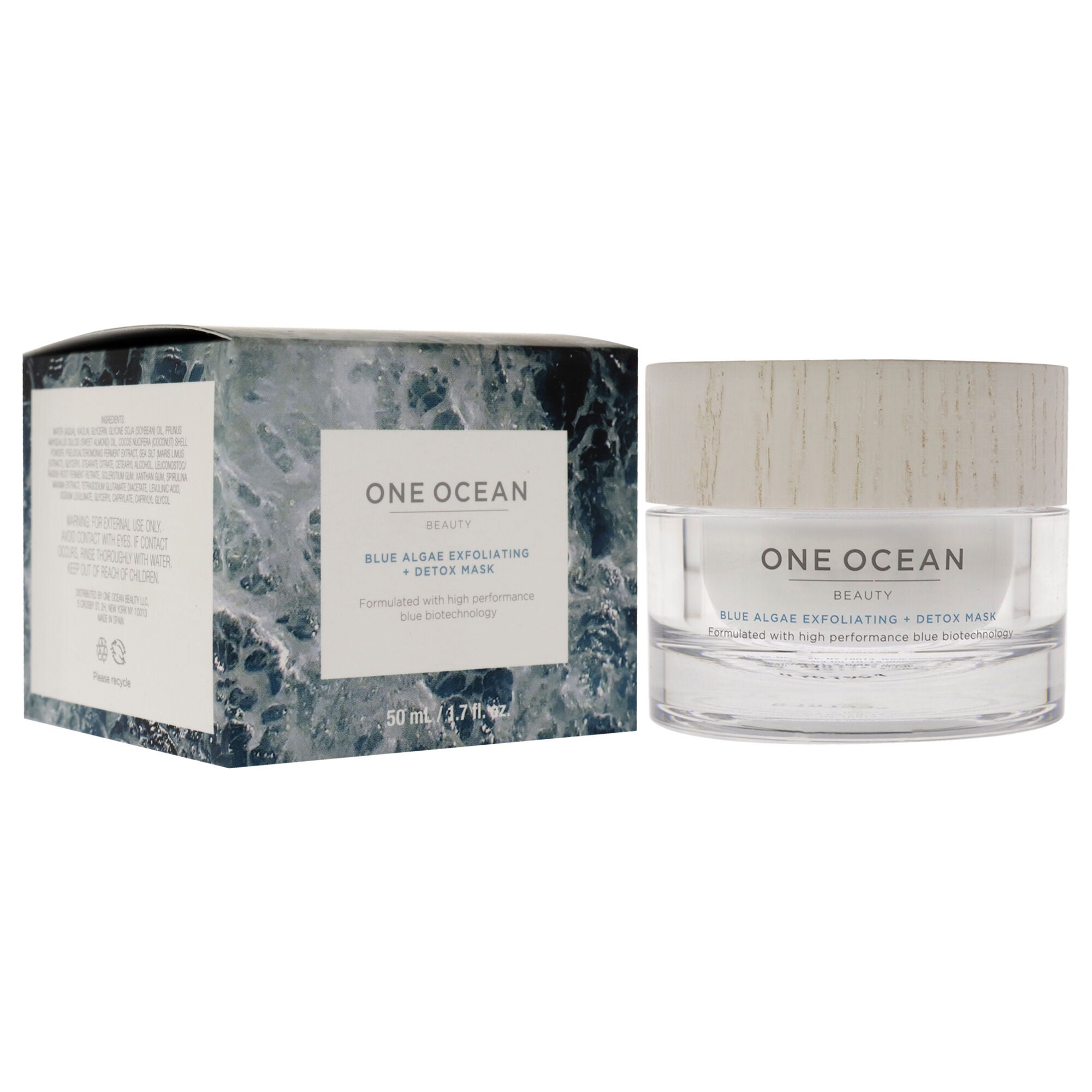 Blue Algae Exfoliating Plus Detox Mask by One Ocean Beauty for Women - 1.7 oz Mask, See Description, alternate image number 2