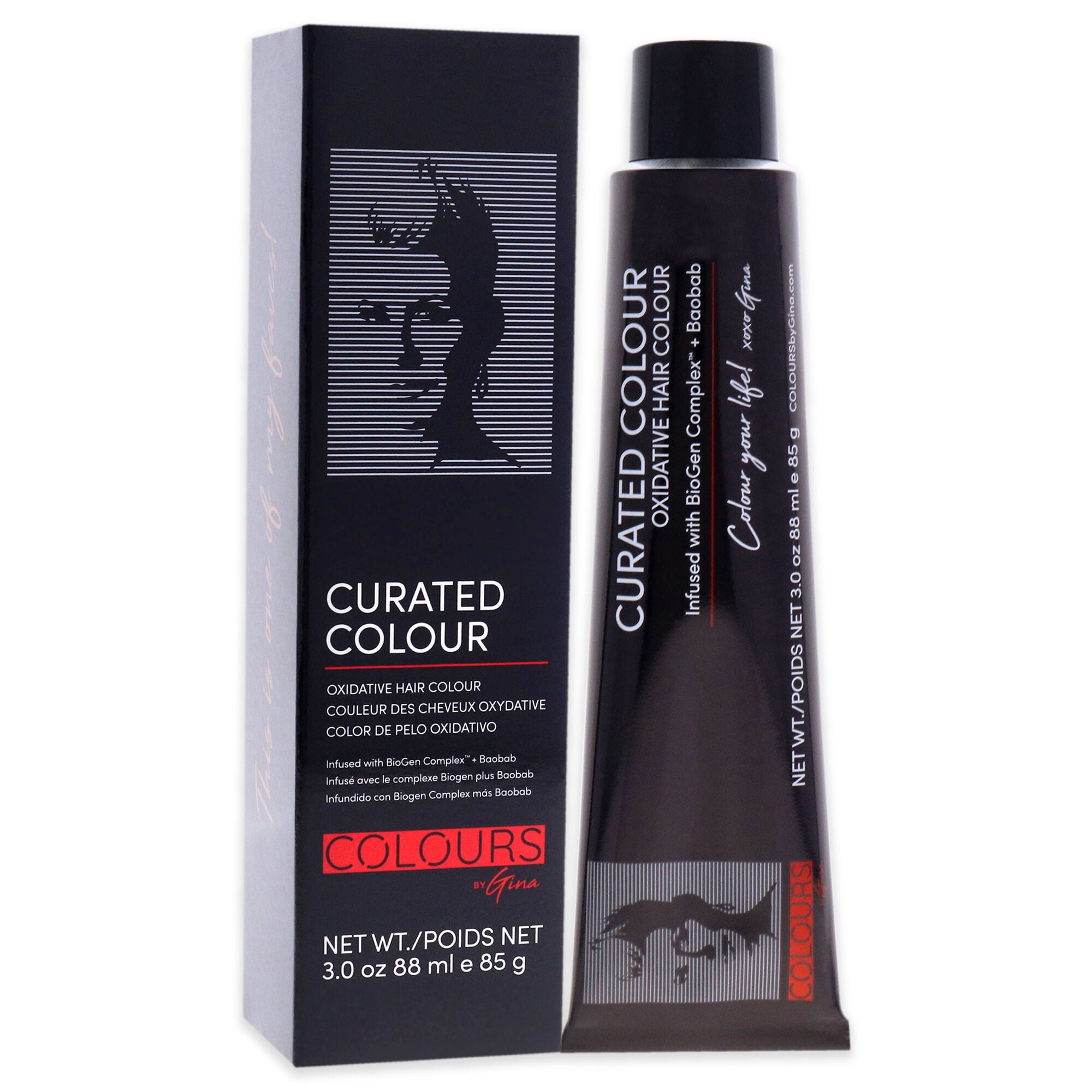 Curated Colour - 5.77-5W Light Warm Brown by Colours By Gina for Unisex - 3 oz Hair Color, , alternate image number 7