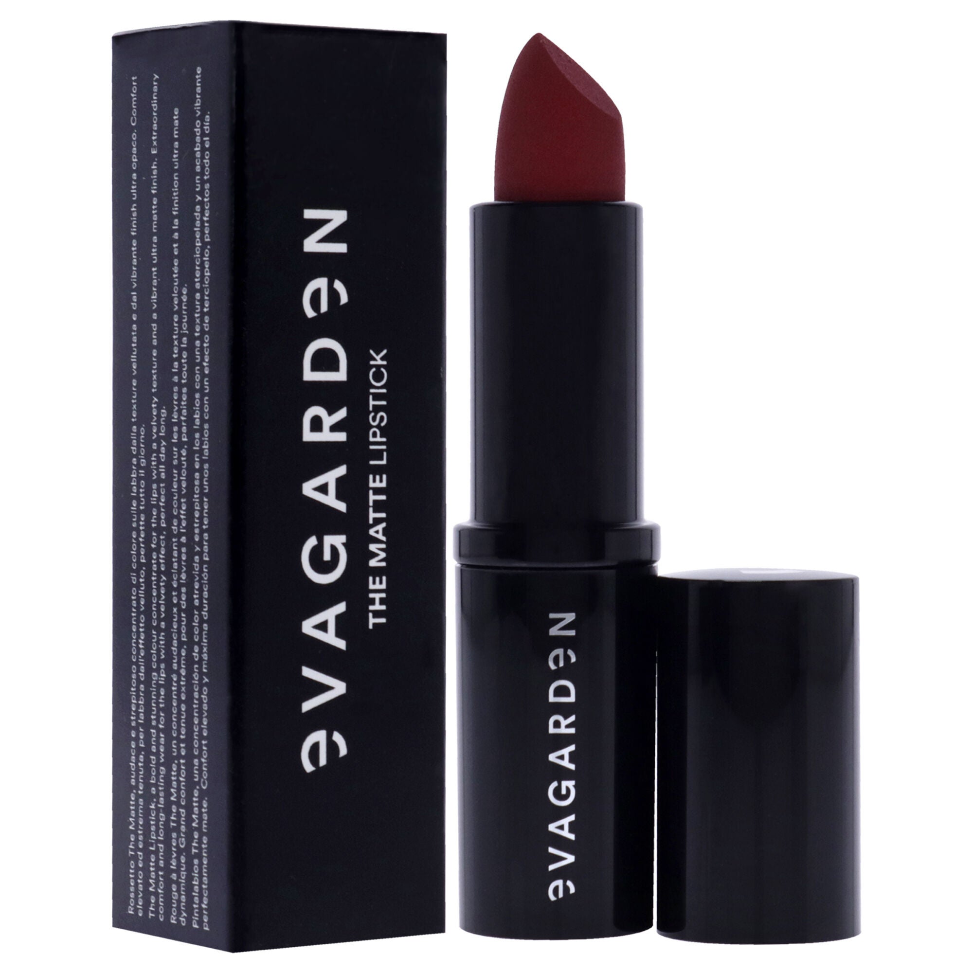 The Matte Liquid Lipstick - 633 Red Crush by Evagarden for Women - 0.10 oz Lipstick, See Description, alternate image number 1