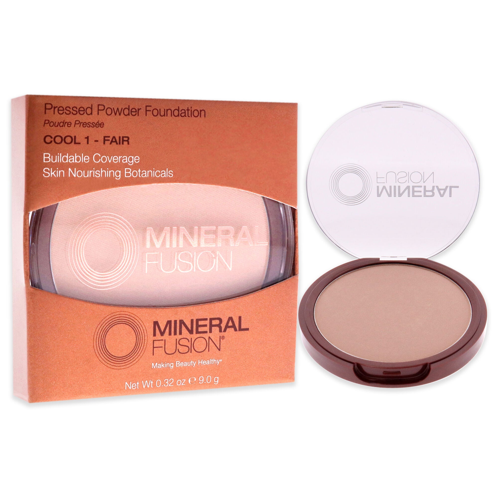 Pressed Powder Foundation - 01 Cool by Mineral Fusion for Women - 0.32 oz Foundation, , alternate image number 7