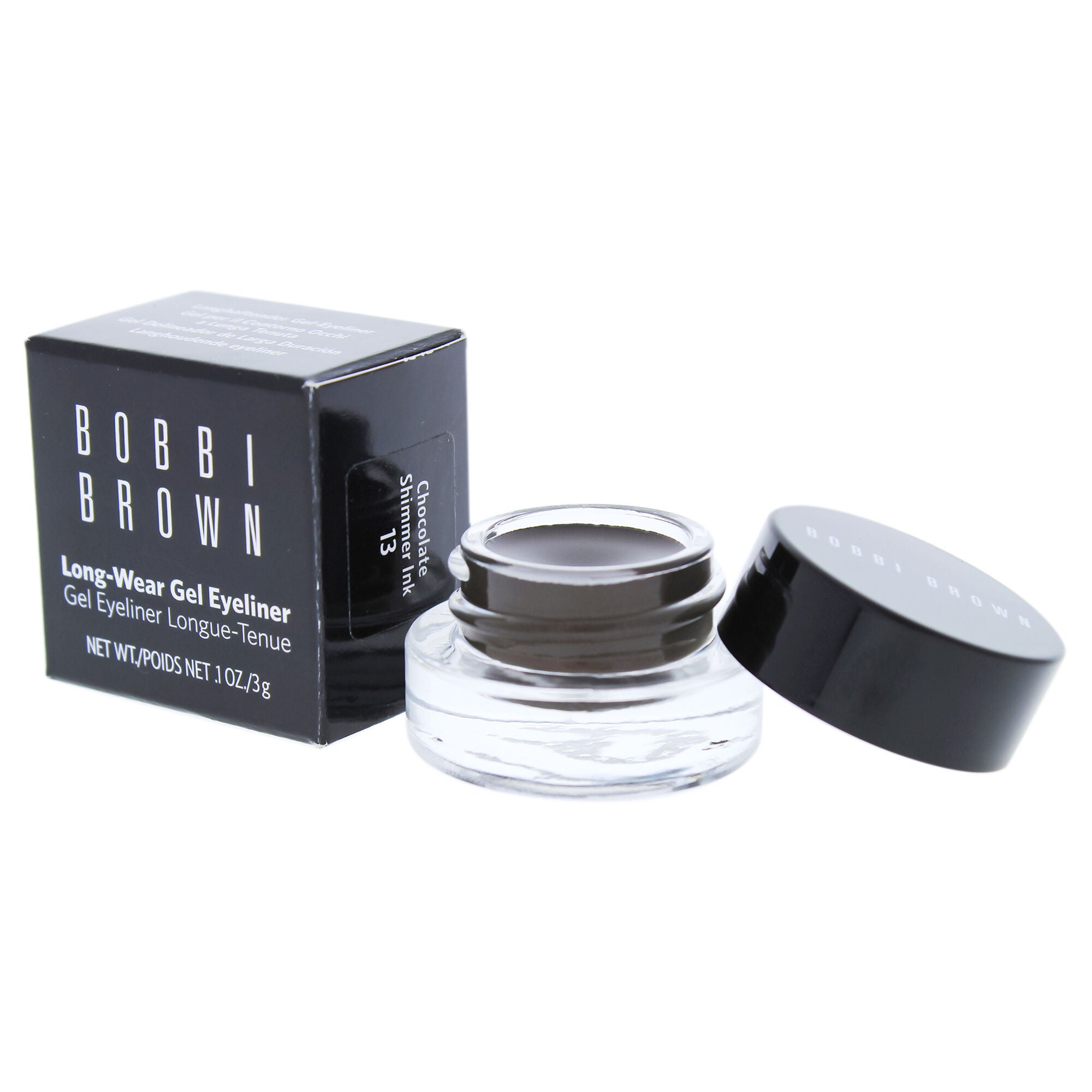 Long-Wear Gel Eyeliner - 13 Chocolate Shimmer Ink by Bobbi Brown for Women - 0.1 oz Eyeliner, See Description, alternate image number 2