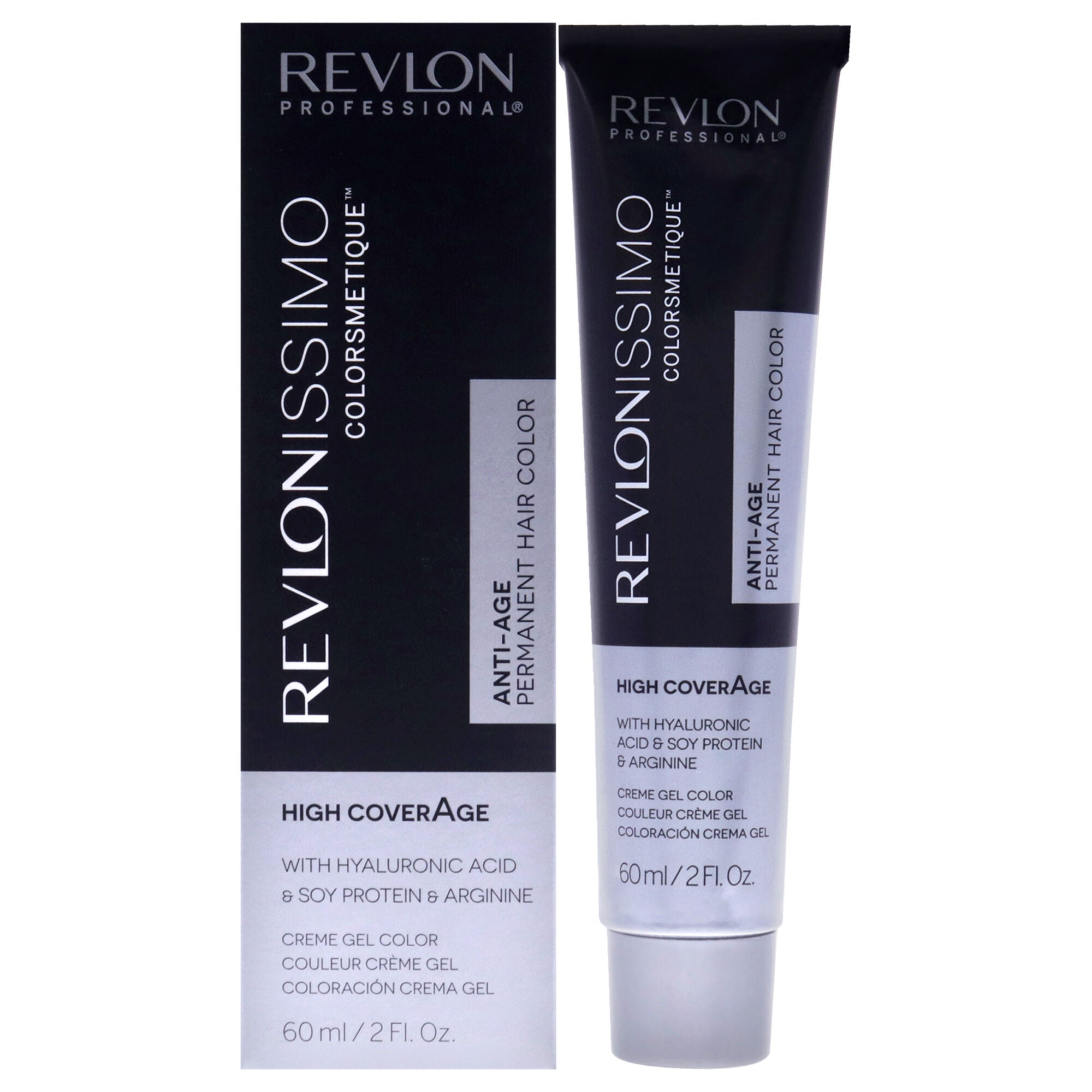 Revlonissimo Colorsmetique High Coverage - 6.12 Dark Frosty Blonde by Revlon for Unisex - 2 oz Hair Color, See Description, hi-res image number 0
