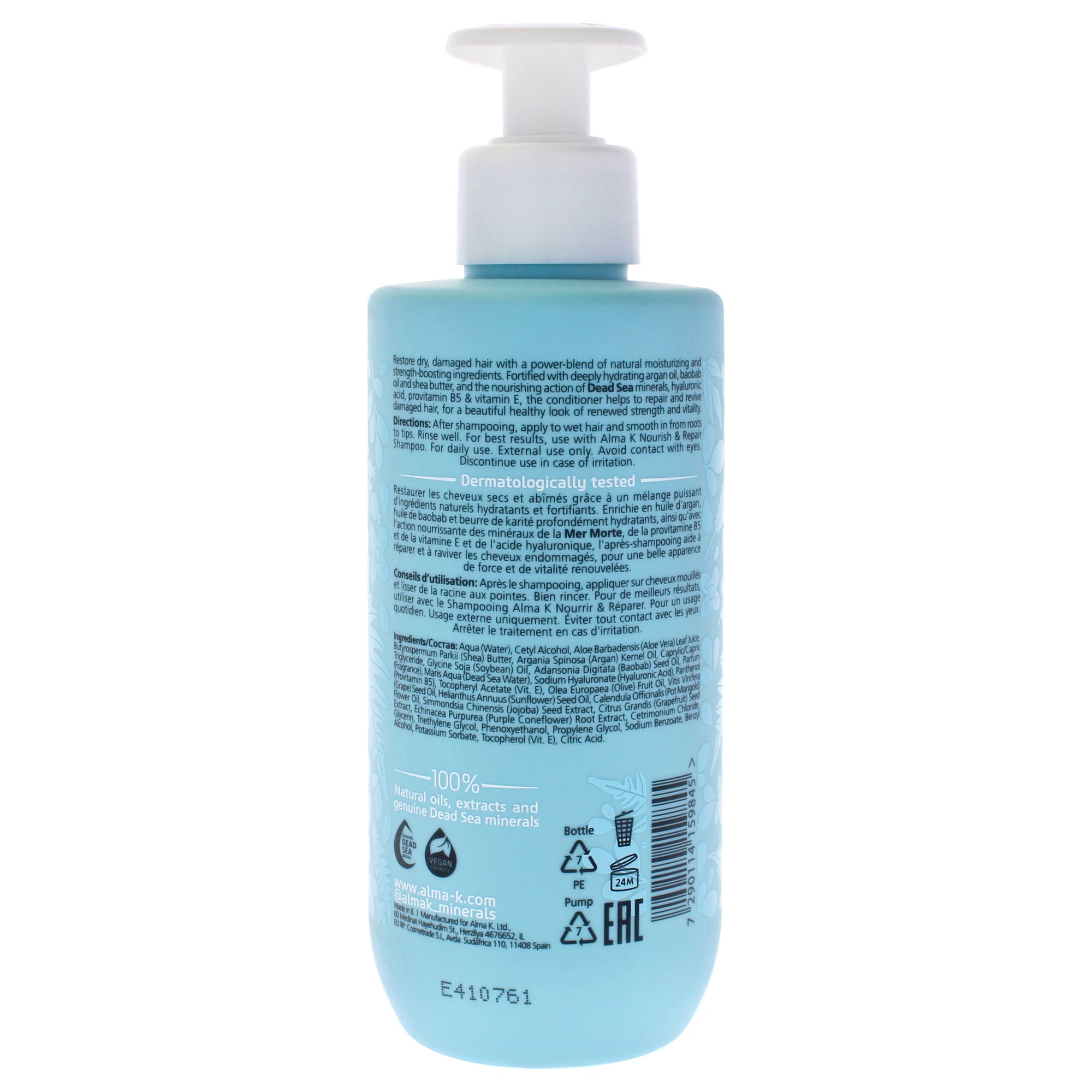 Nourish and Repair Conditioner by Alma K for Women - 10.1 oz Conditioner, See Description, alternate image number 1