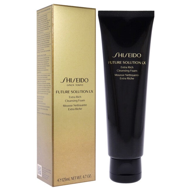Future Solution LX Extra Rich Cleansing Foam by Shiseido for Unisex - 4.7 oz Cleanser, See Description, alternate image number 2