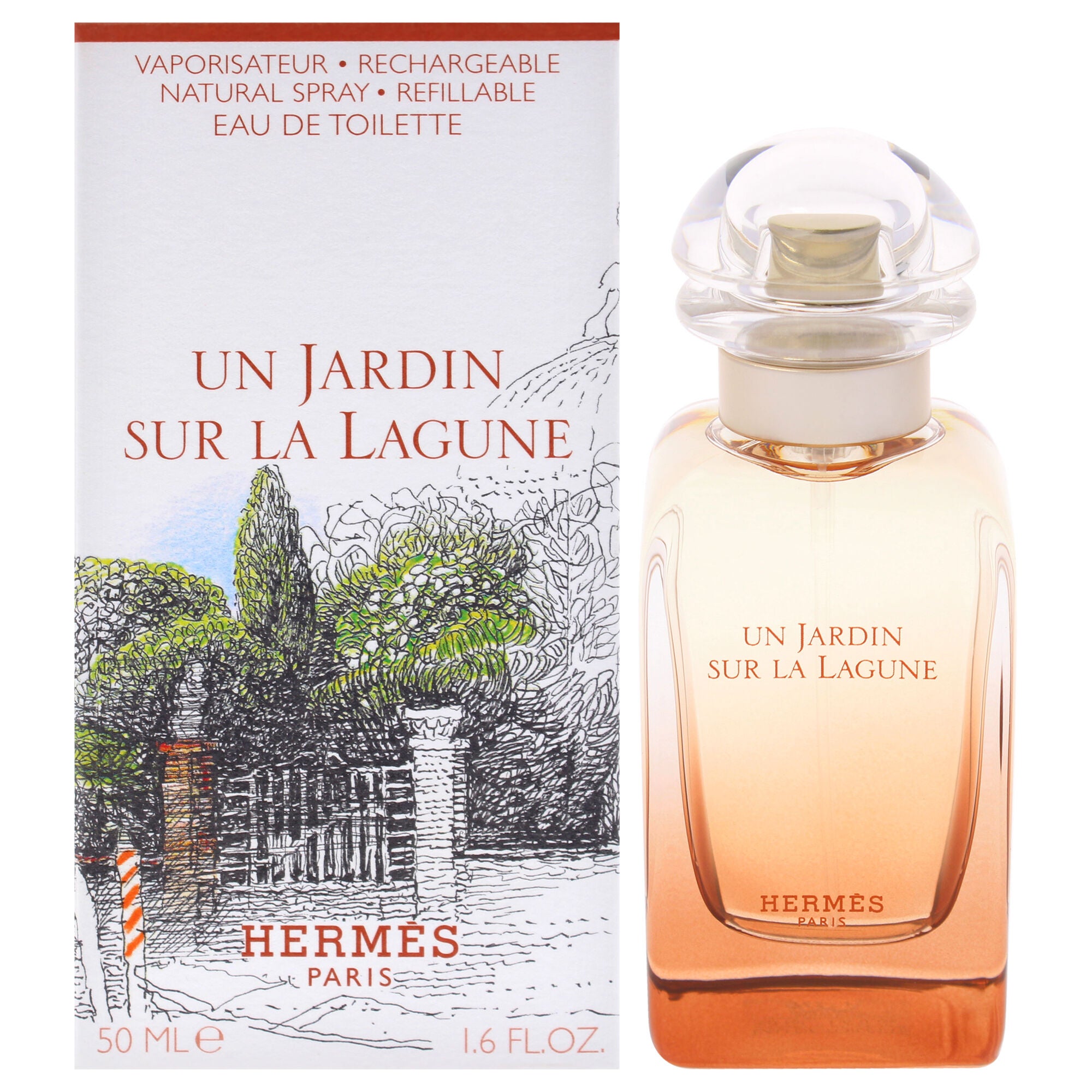 Un Jardin Sur La Lagune by Hermes for Unisex - 1.6 oz EDT Spray, See Description, hi-res image number 0