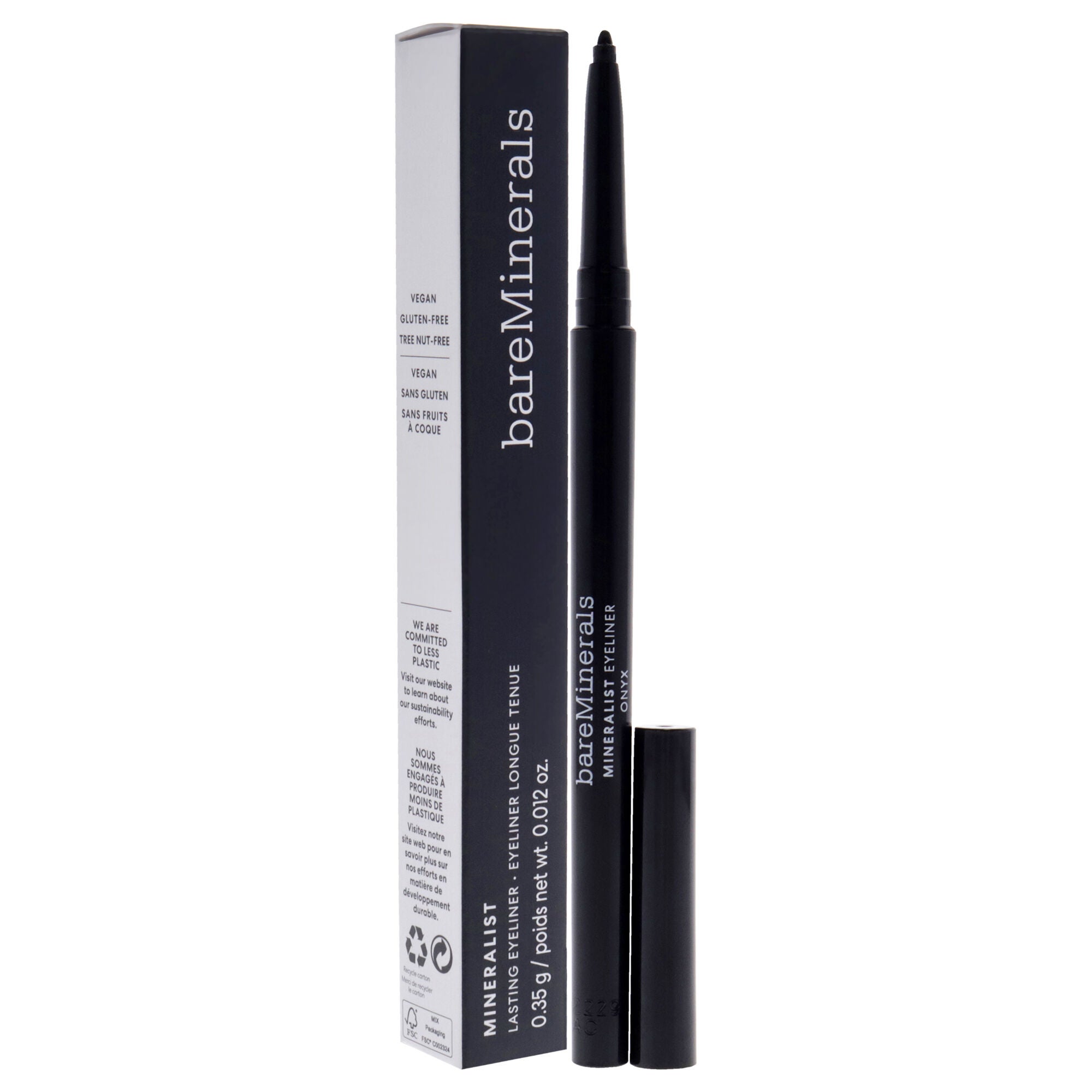 Mineralist Lasting Eyeliner - Onyx by bareMinerals for Women - 0.012 oz Eyeliner, , alternate image number 7