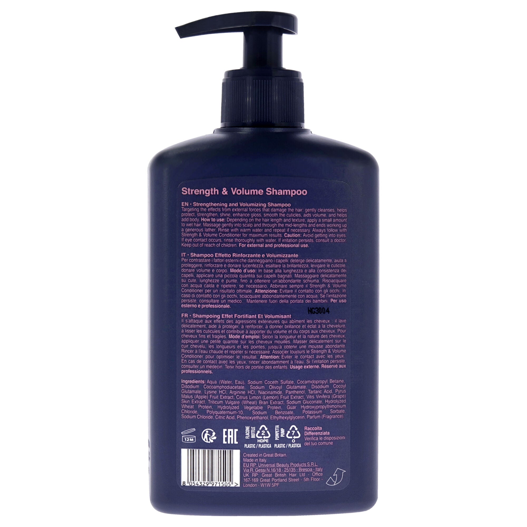 Strength and Volume Shampoo by Climaplex for Unisex - 13.52 oz Shampoo, See Description, alternate image number 2