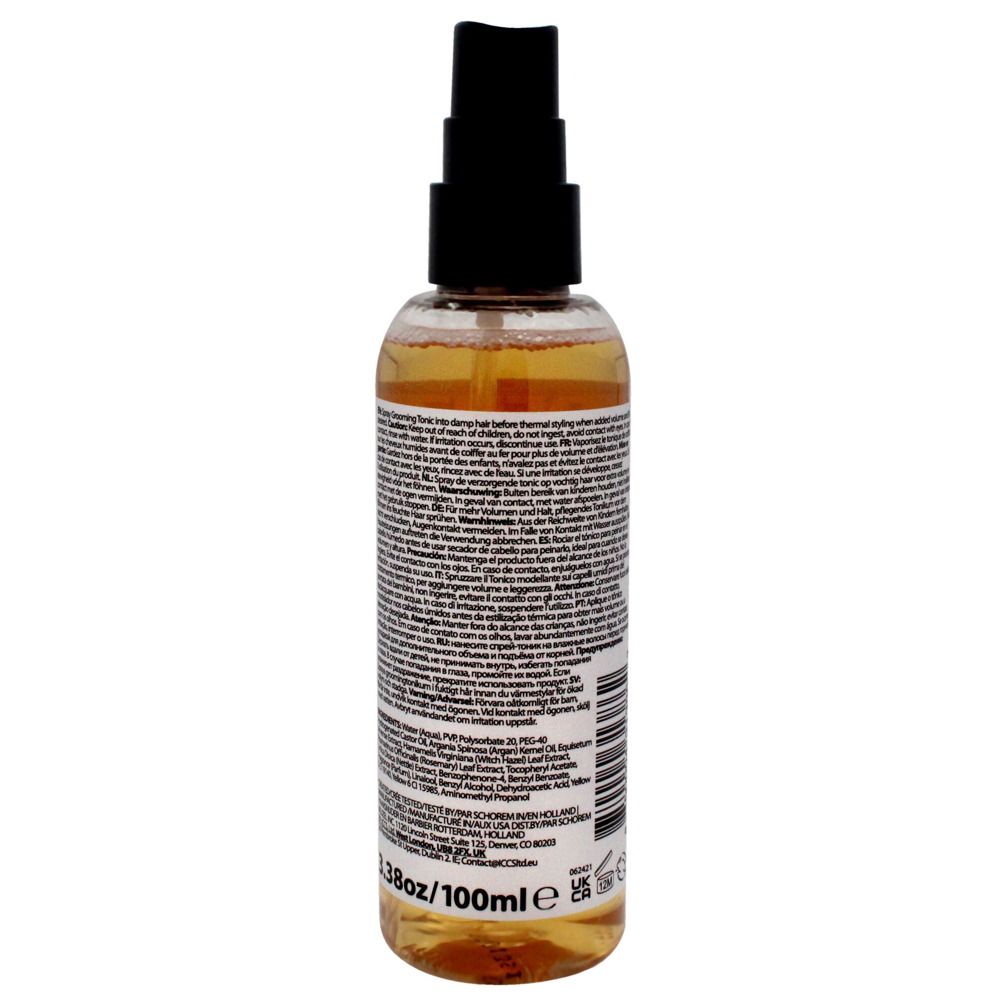 Spray Grooming Tonic by Reuzel for Men - 3.38 oz Hair Spray, See Description, alternate image number 2