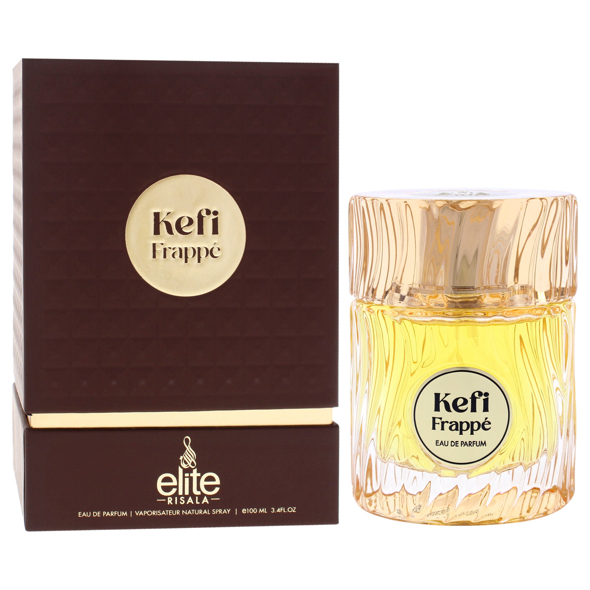 Elite - Kefi Frappe by Risala for Unisex - 3.4 oz EDP Spray, Clear, alternate image number 2