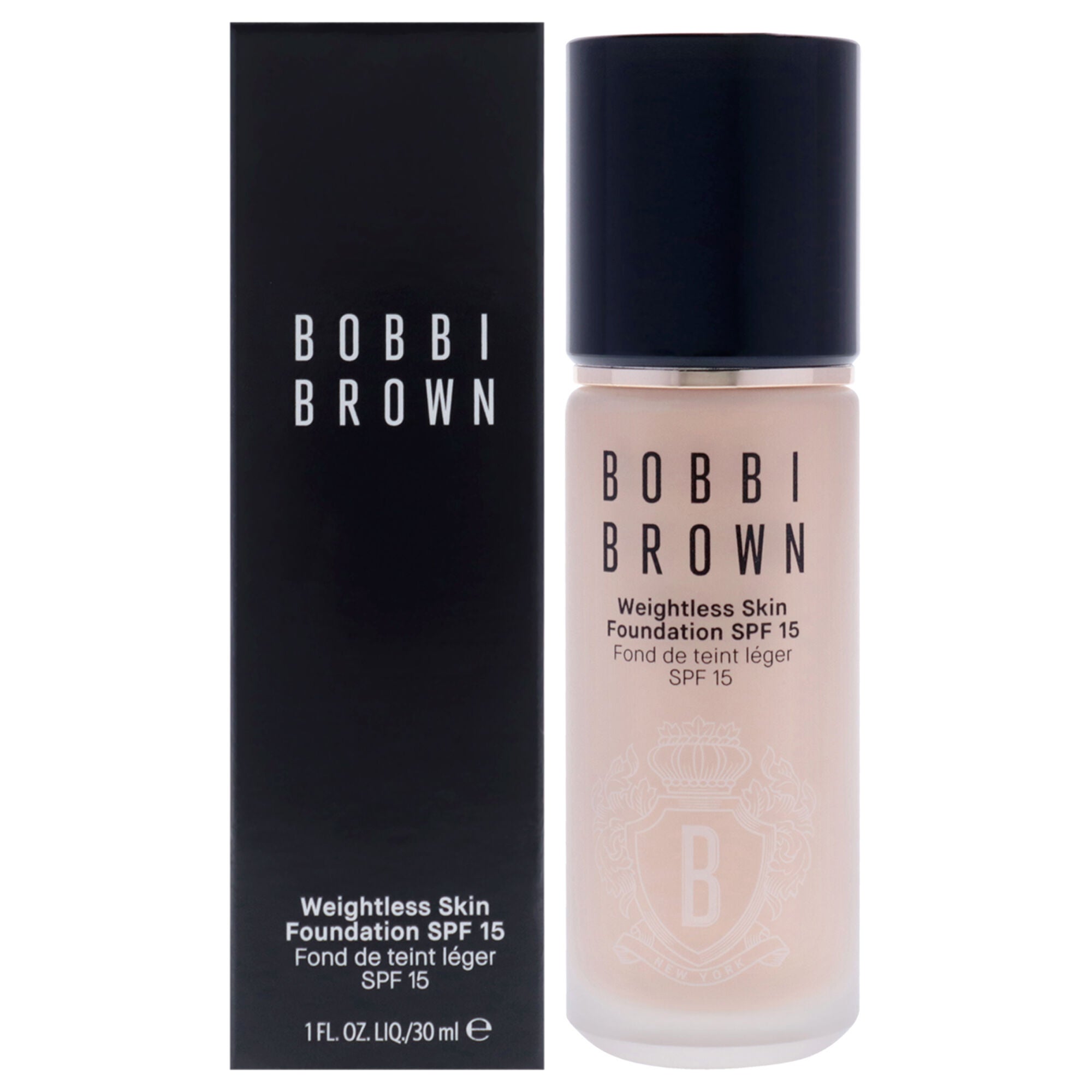 Skin Long-Wear Weightless Foundation SPF 15 - N-032 Sand by Bobbi Brown for Women - 1 oz Foundation, Brown, hi-res image number 0
