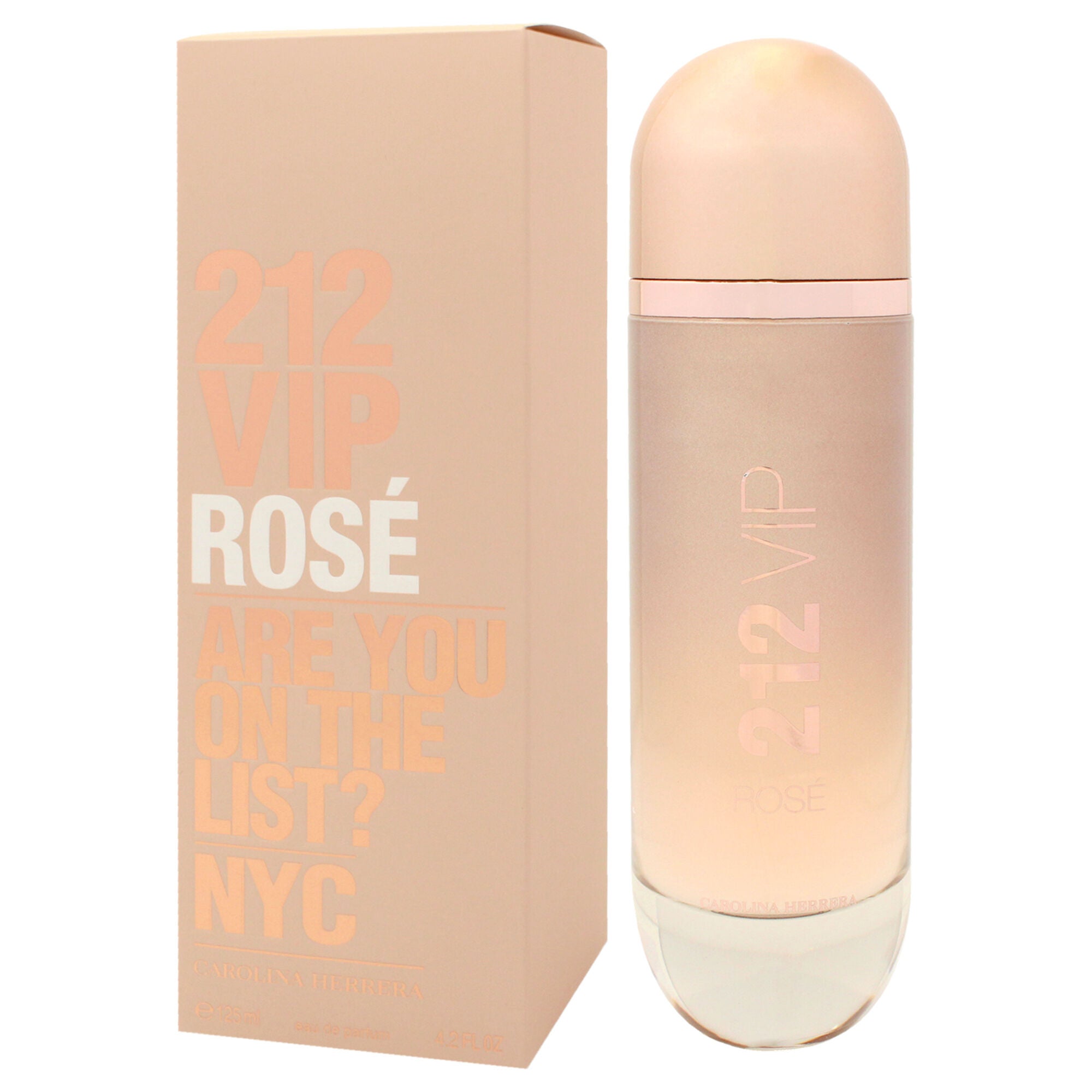 212 VIP Rose by Carolina Herrera for Women - 4.2 oz EDP Spray, Clear, alternate image number 3