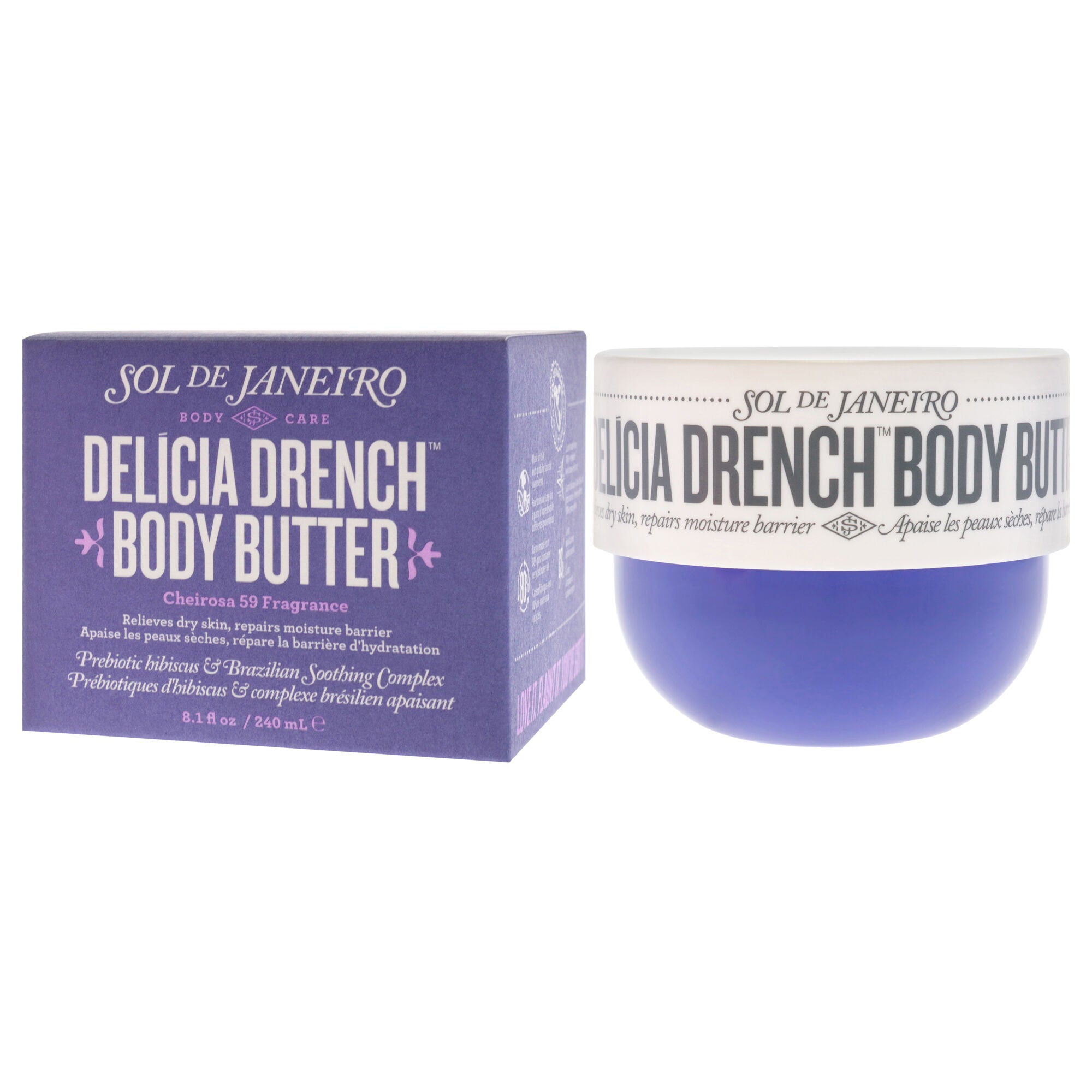 Cheirosa 59 Delicia Drench Body Butter by Sol de Janeiro for Women - 8.1 oz Body Butter, , alternate image number 3