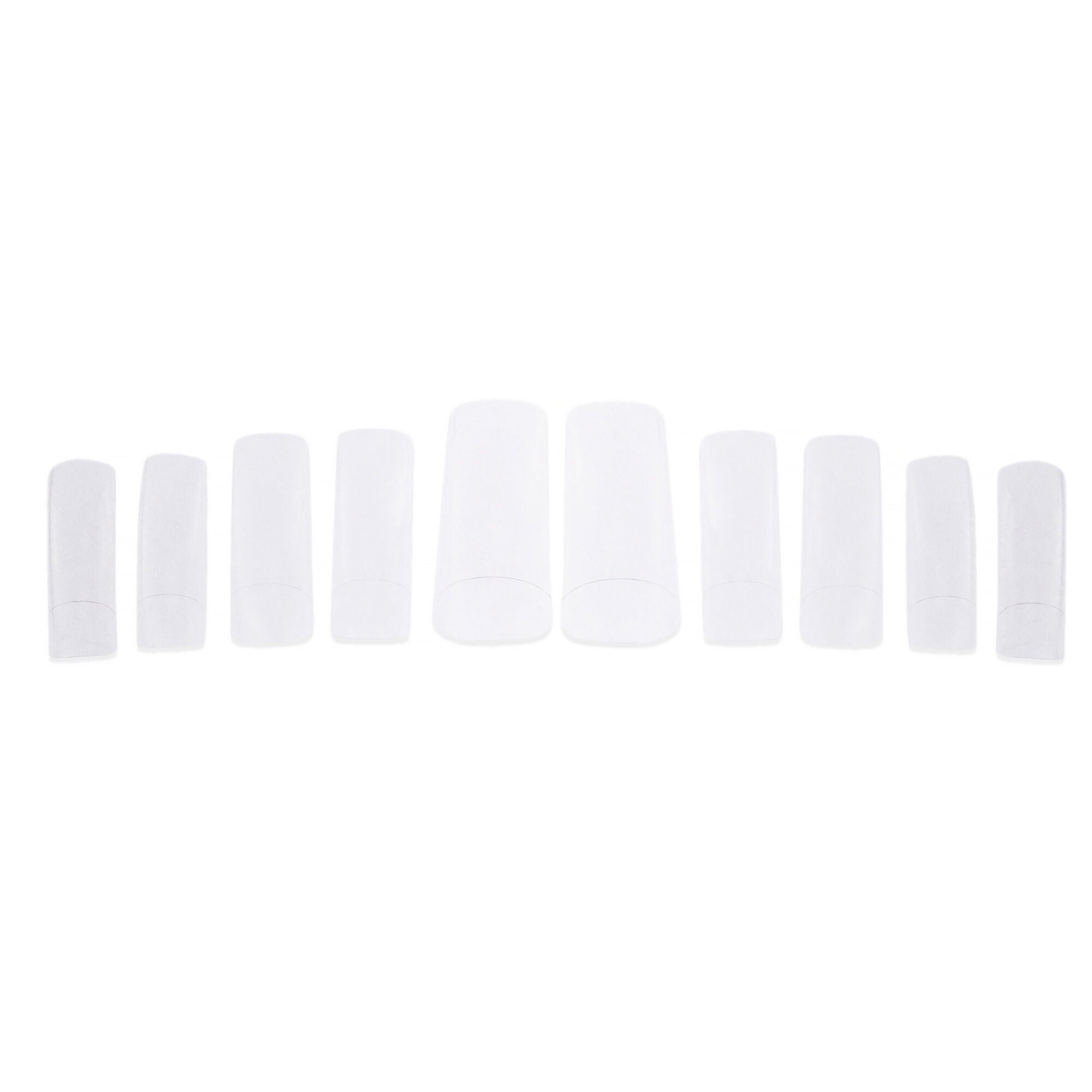 Pro Ultra Clear Tips by Cuccio Pro for Women - 100 Pc Acrylic Nails, See Description, alternate image number 2