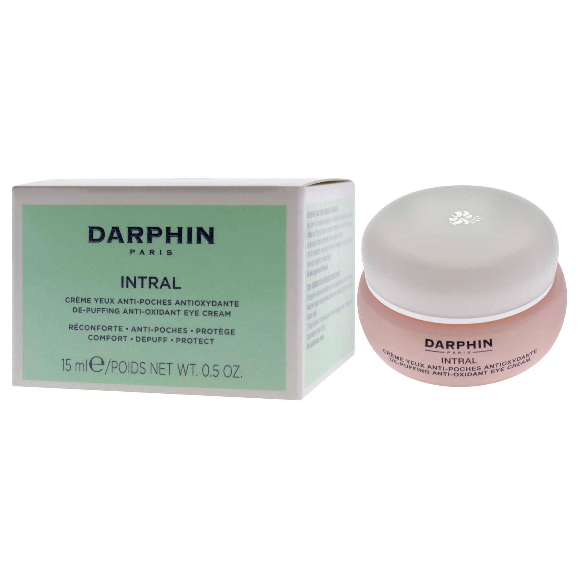Intral De-Puffing Antioxidant Eye Cream by Darphin for Unisex - 0.5 oz Cream, See Description, alternate image number 2