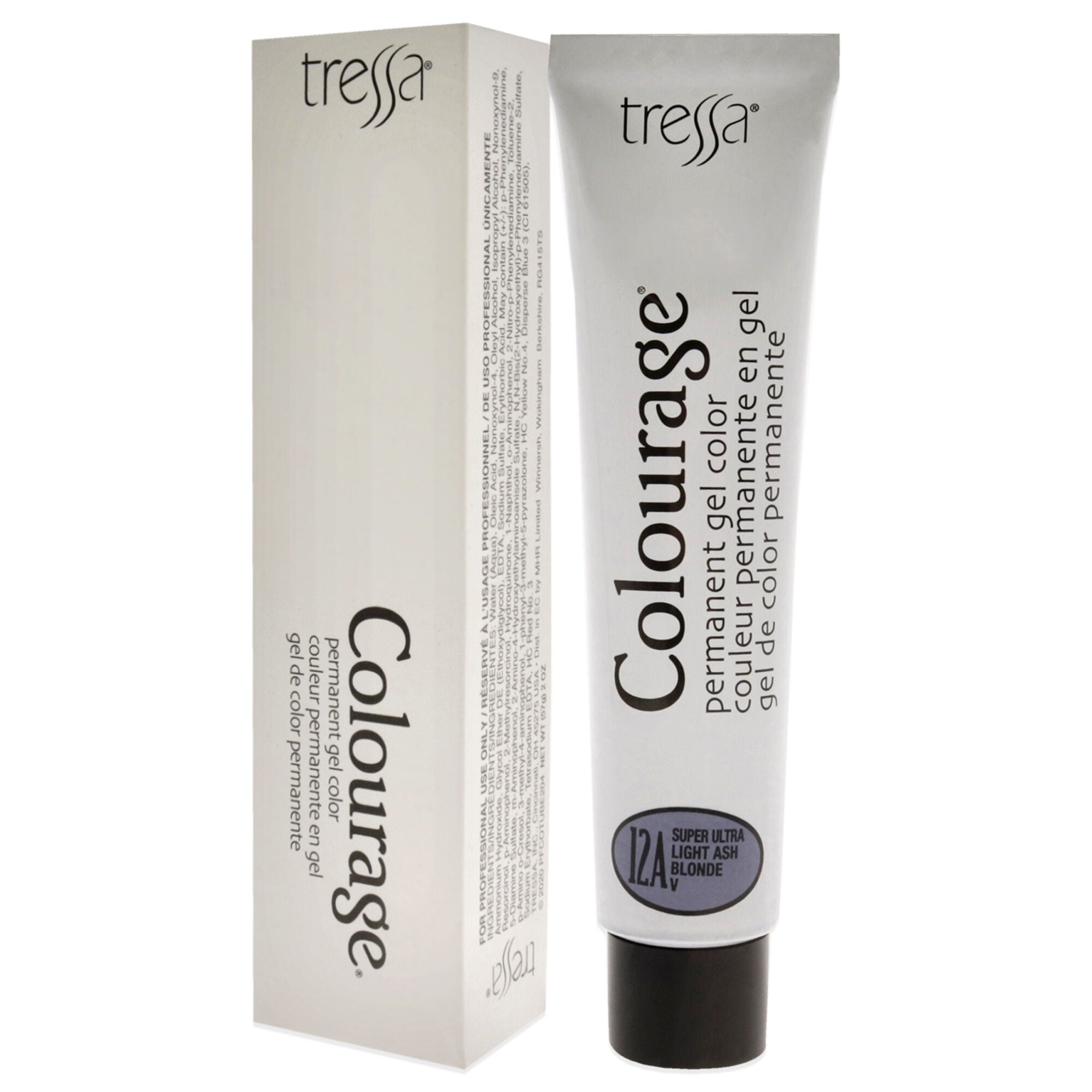 Colourage Permanent Gel Color - 12A Super Ultra Light Ash Blonde by Tressa for Unisex - 2 oz Hair Color, , alternate image number 7