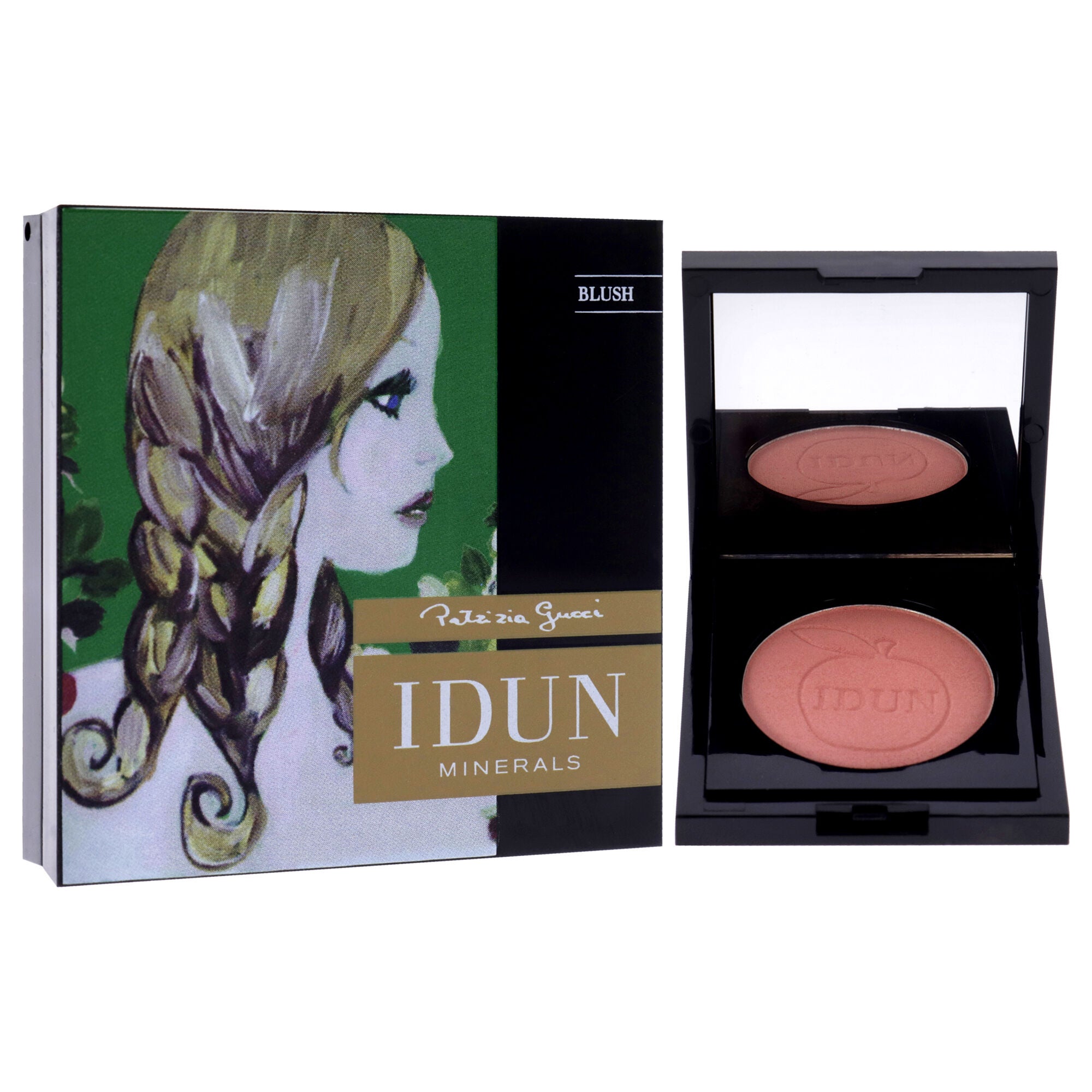 Pressed Mineral Blush - 011 Smultron by Idun Minerals for Women - 0.18 oz Blush, , alternate image number 6