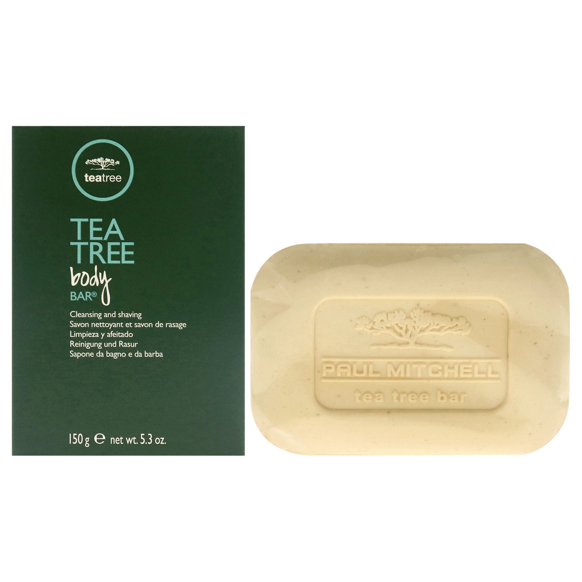 Tea Tree Body Bar by Paul Mitchell for Unisex - 5.3 oz Soap, See Description, hi-res image number 0