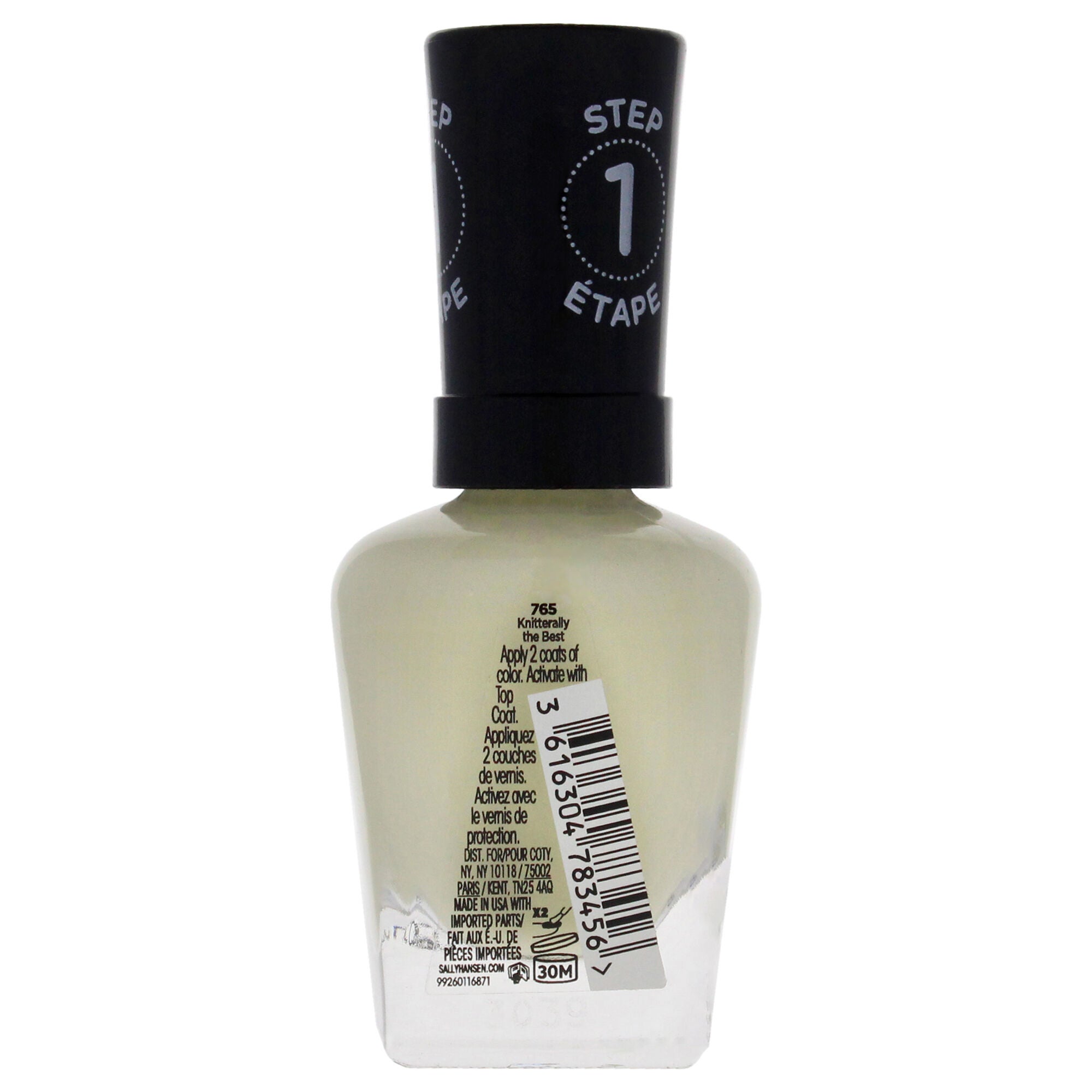 Miracle Gel - 765 Knitterally The Best by Sally Hansen for Women - 0.5 oz Nail Polish, See Description, alternate image number 2