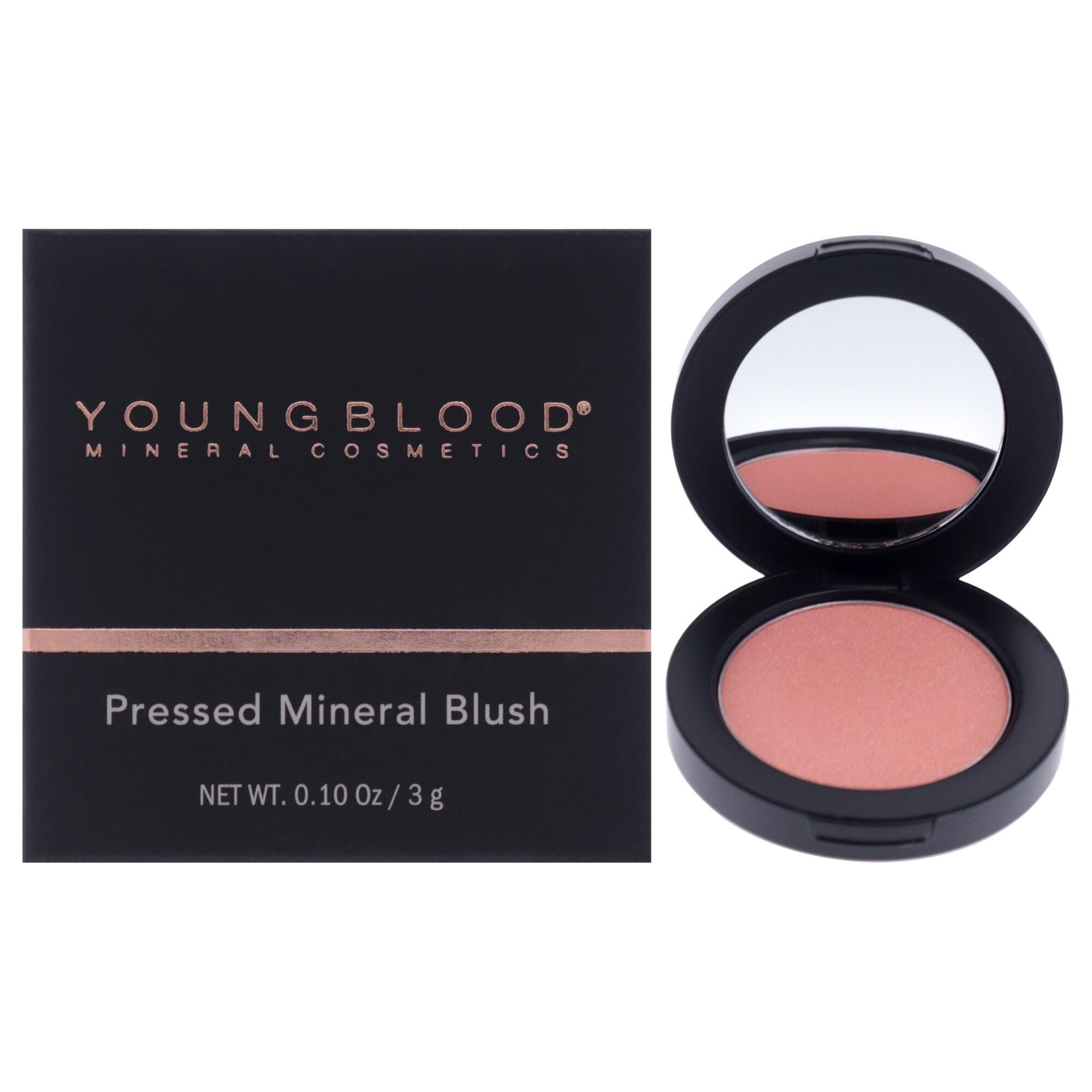 Pressed Mineral Blush - Nectar by Youngblood for Women - 0.1 oz Blush, See Description, hi-res image number 0
