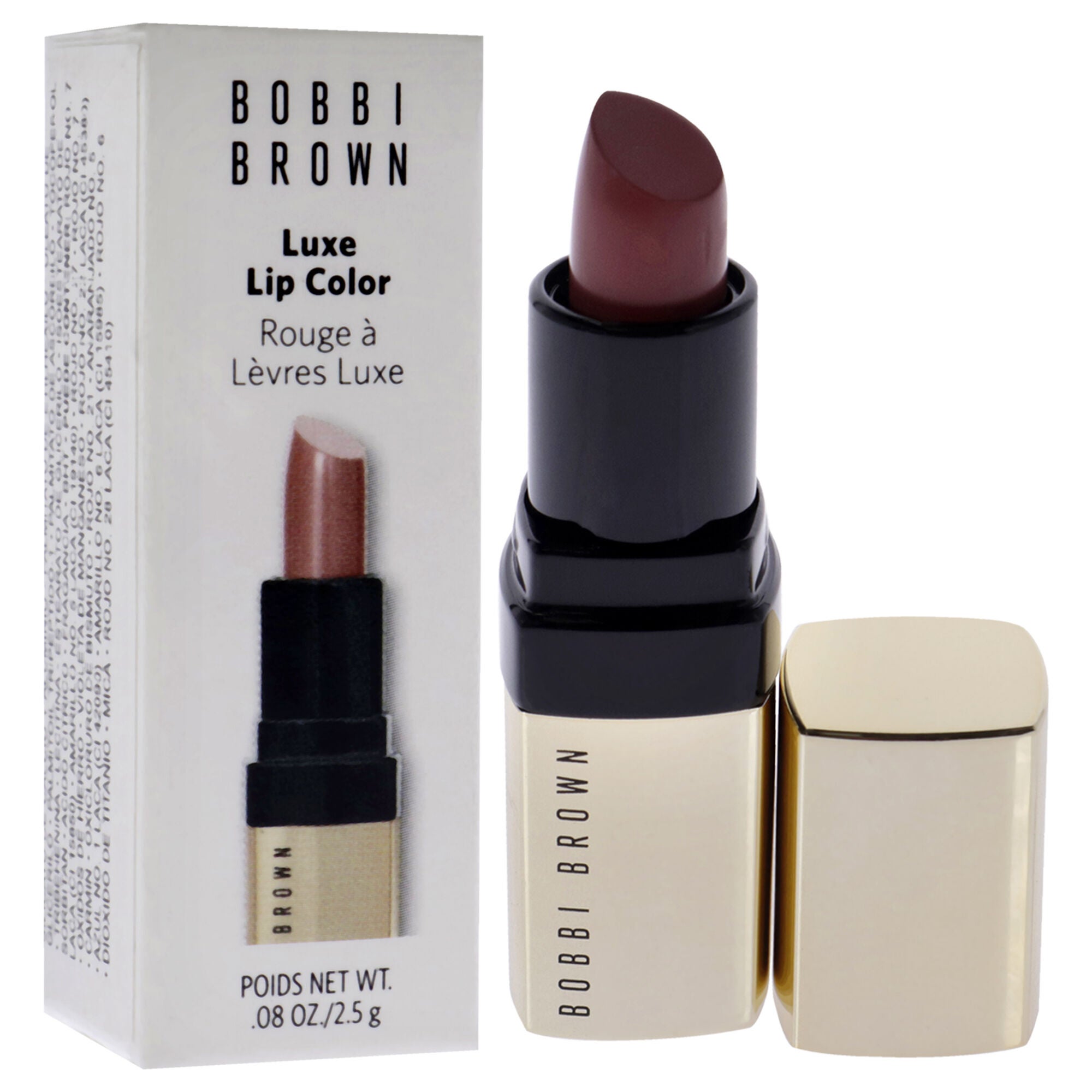 Luxe Lip Color - Neutral Rose by Bobbi Brown for Women - 0.08 oz Lipstick, , alternate image number 6