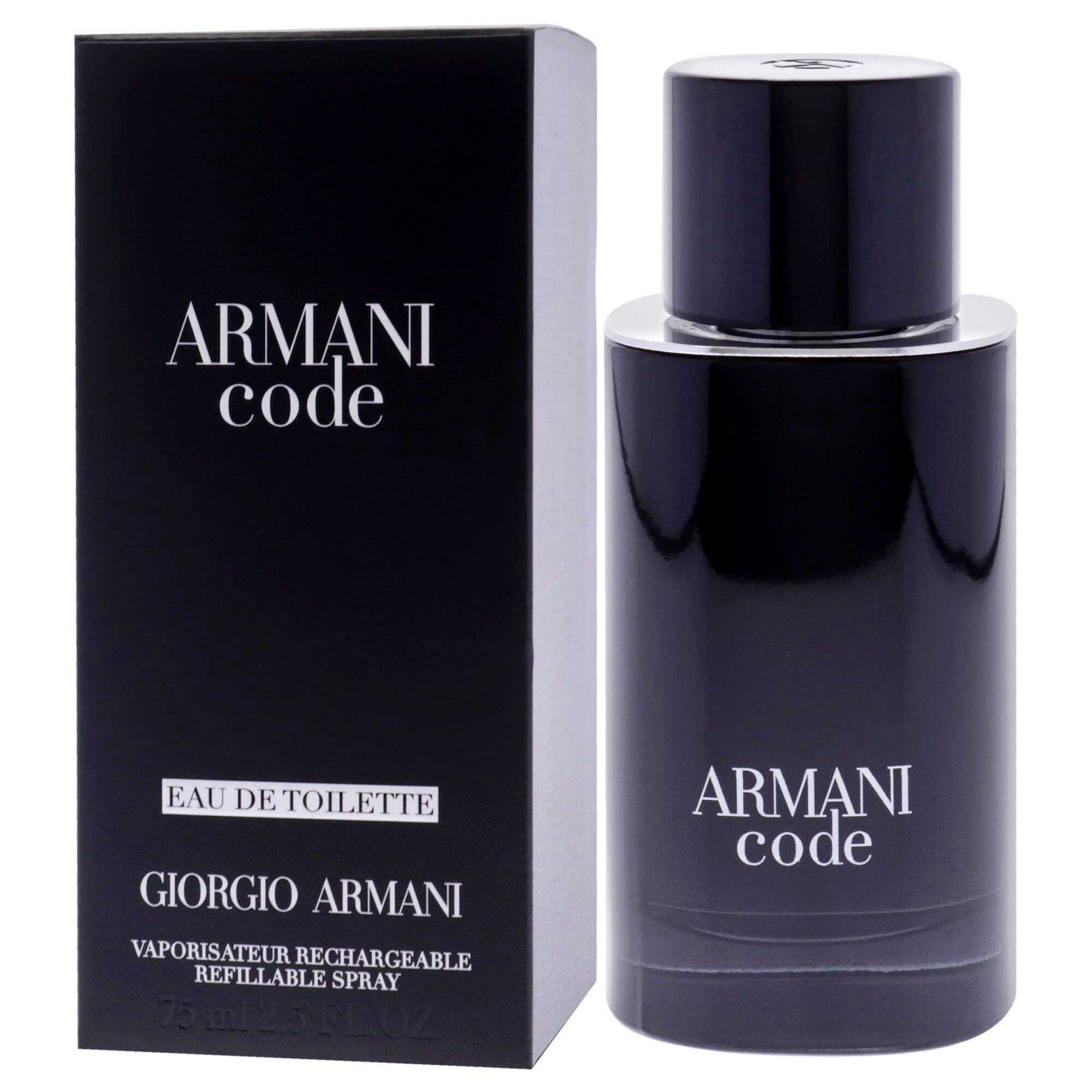 Armani Code by Giorgio Armani for Men - 2.5 oz EDT Spray, Clear, alternate image number 2